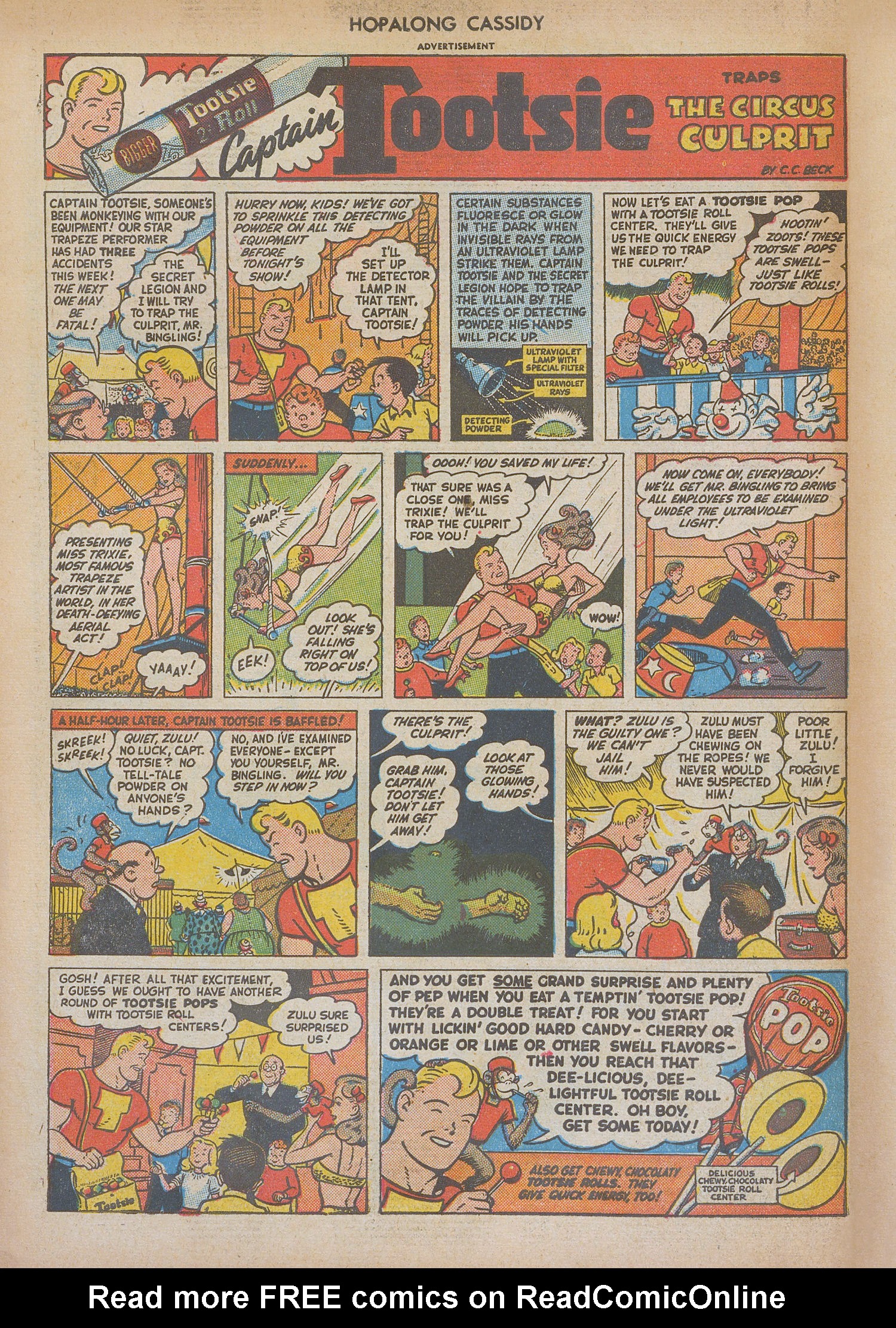 Read online Hopalong Cassidy comic -  Issue #22 - 50