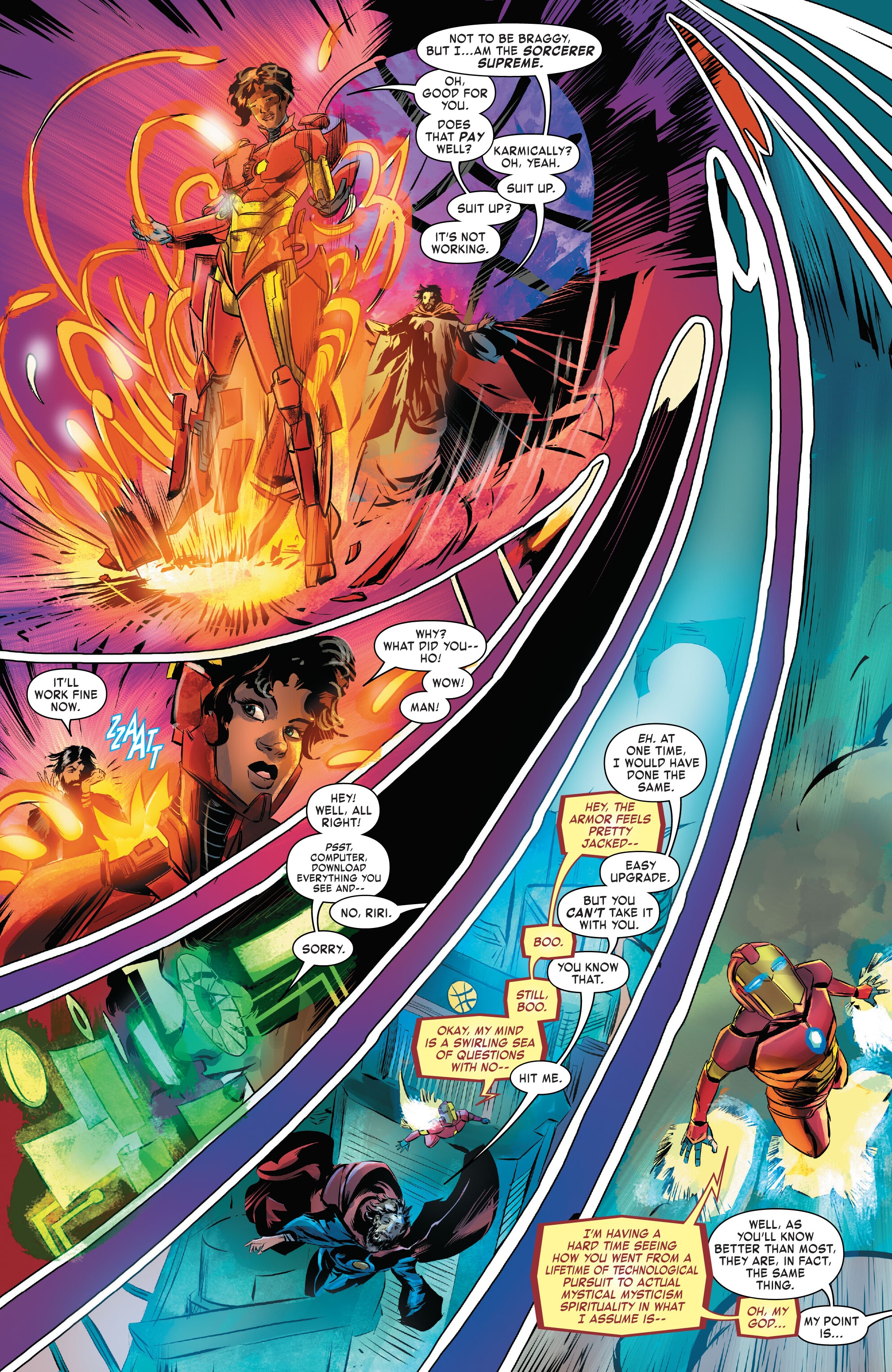 Read online Marvel-Verse: Ironheart comic -  Issue # TPB - 19