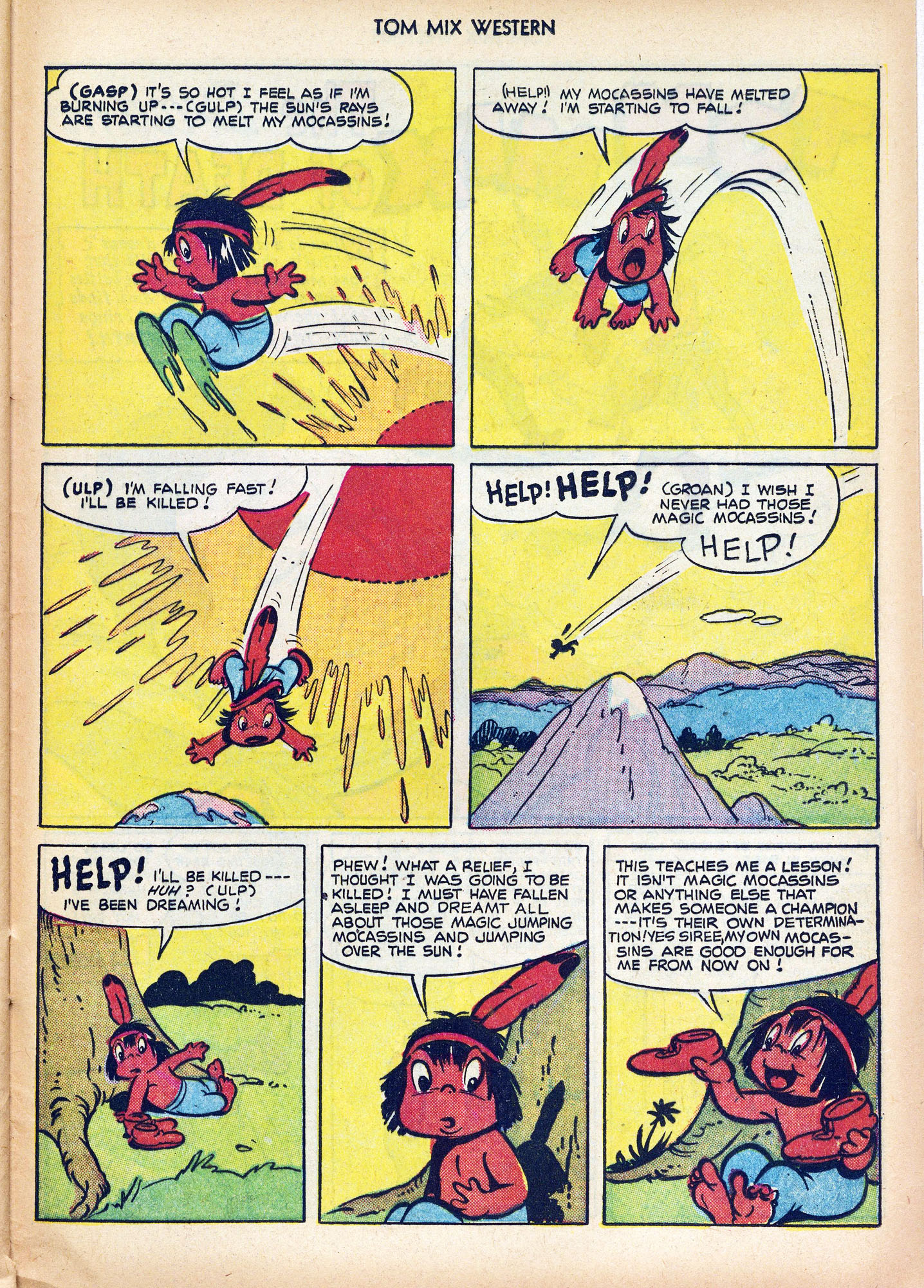Read online Tom Mix Western (1948) comic -  Issue #42 - 41