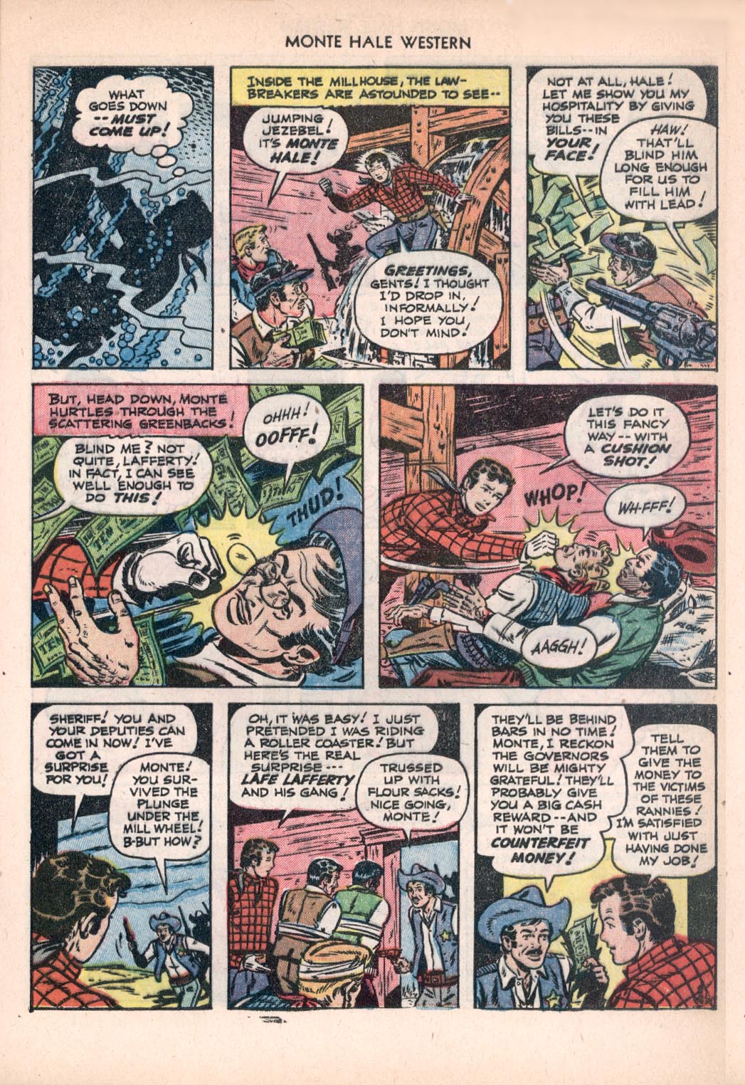 Read online Monte Hale Western comic -  Issue #81 - 9