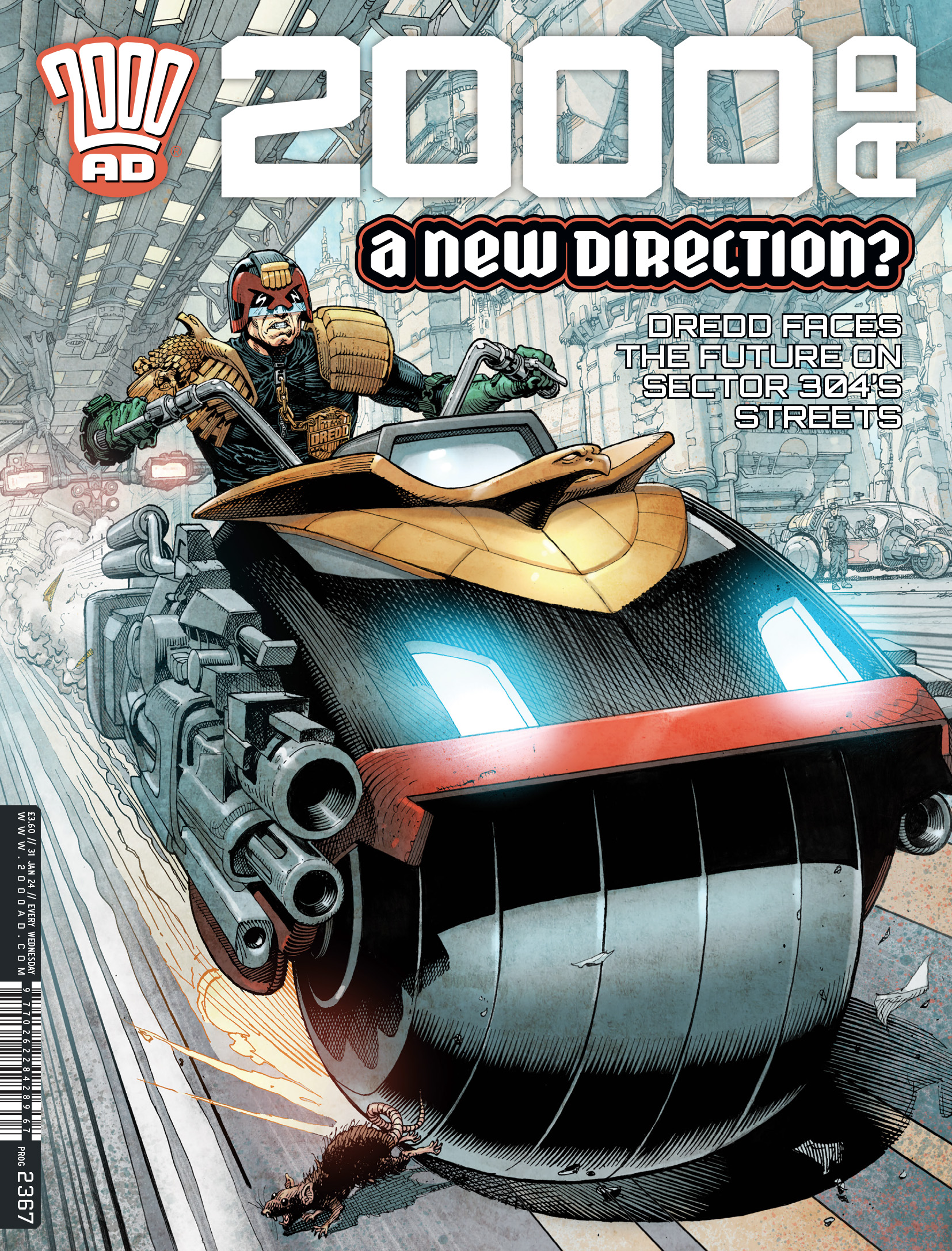 Read online 2000 AD comic -  Issue #2367 - 1