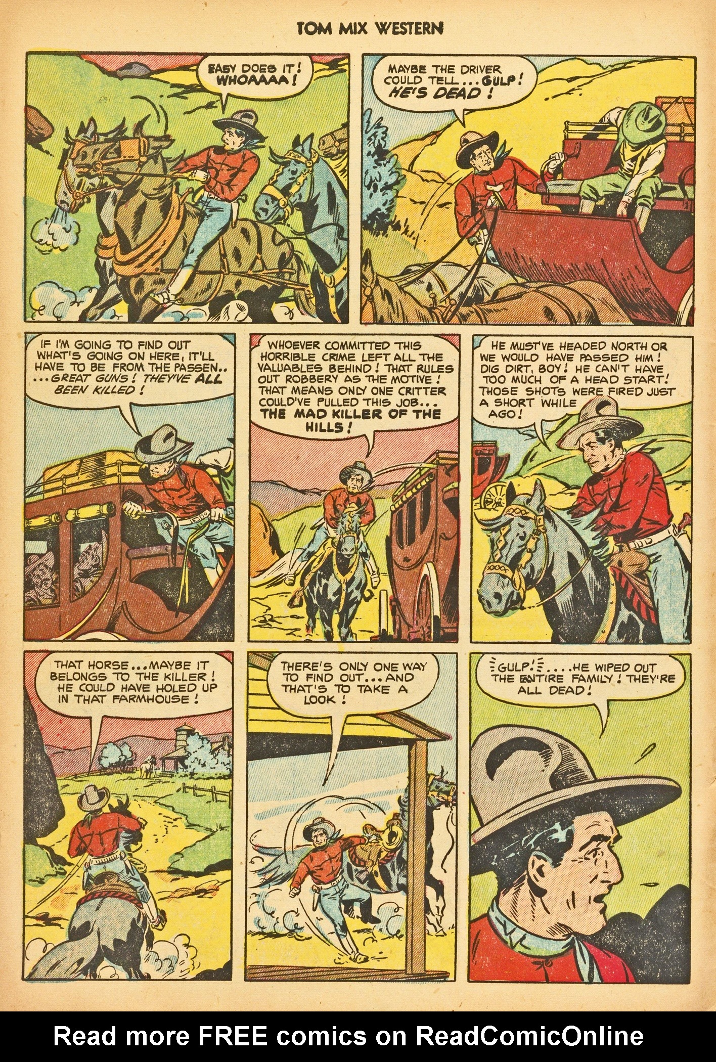 Read online Tom Mix Western (1948) comic -  Issue #59 - 4