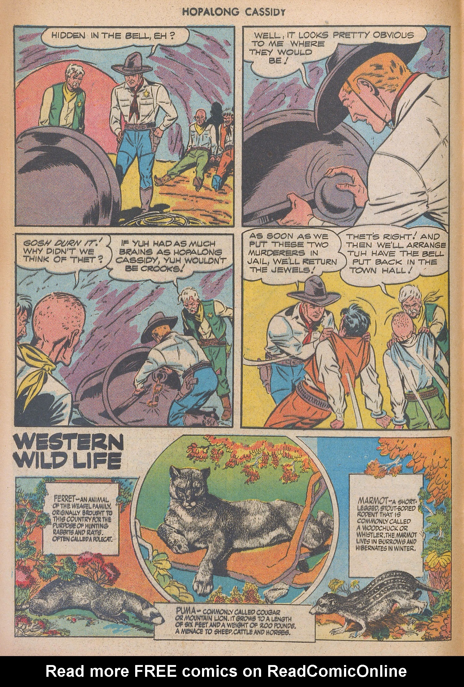 Read online Hopalong Cassidy comic -  Issue #18 - 12