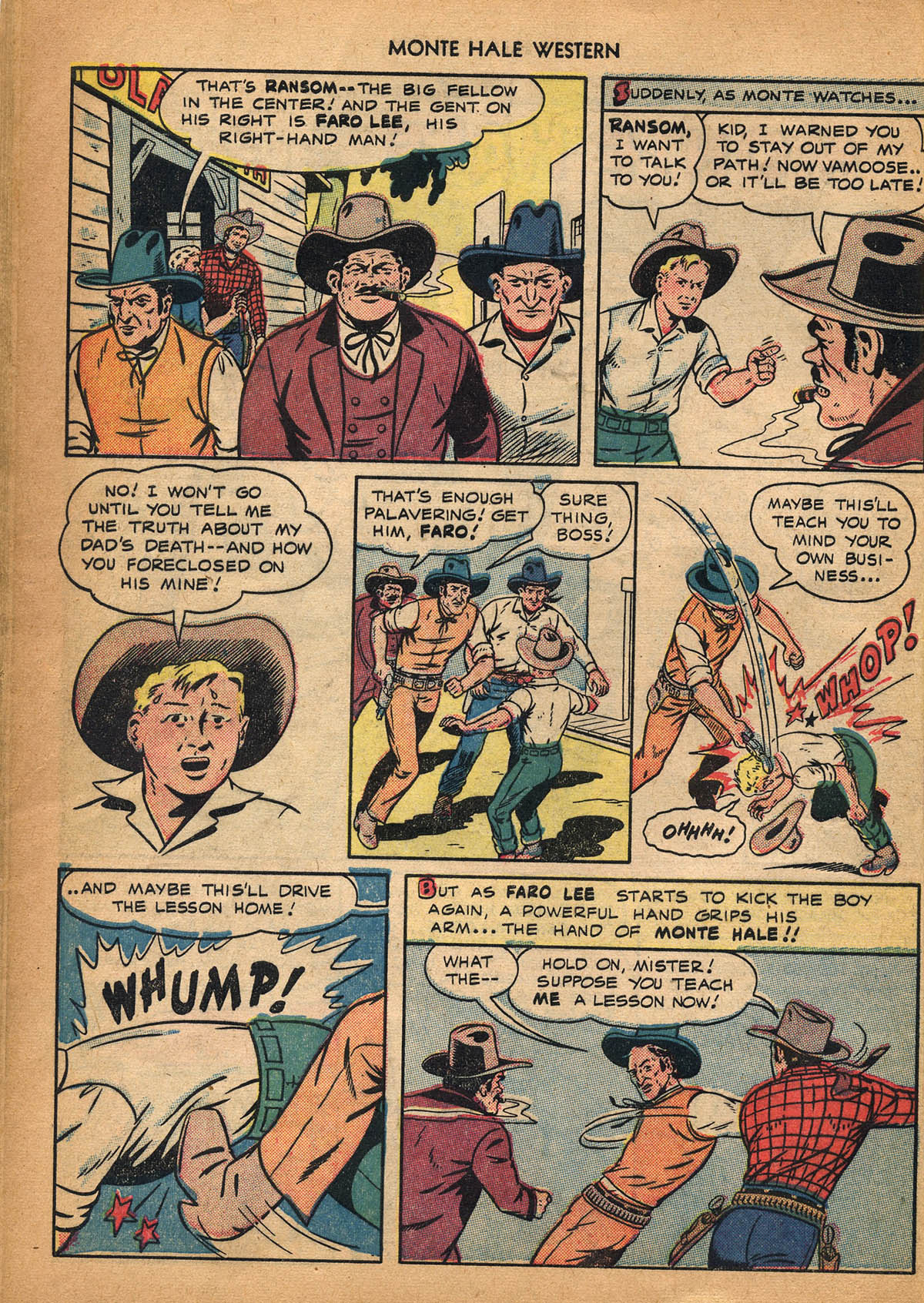 Read online Monte Hale Western comic -  Issue #44 - 21