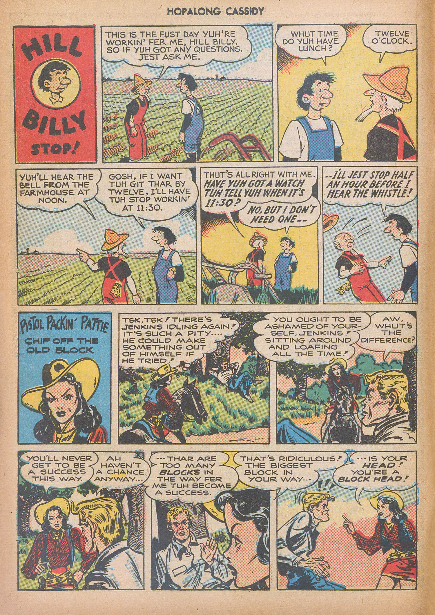 Read online Hopalong Cassidy comic -  Issue #17 - 14