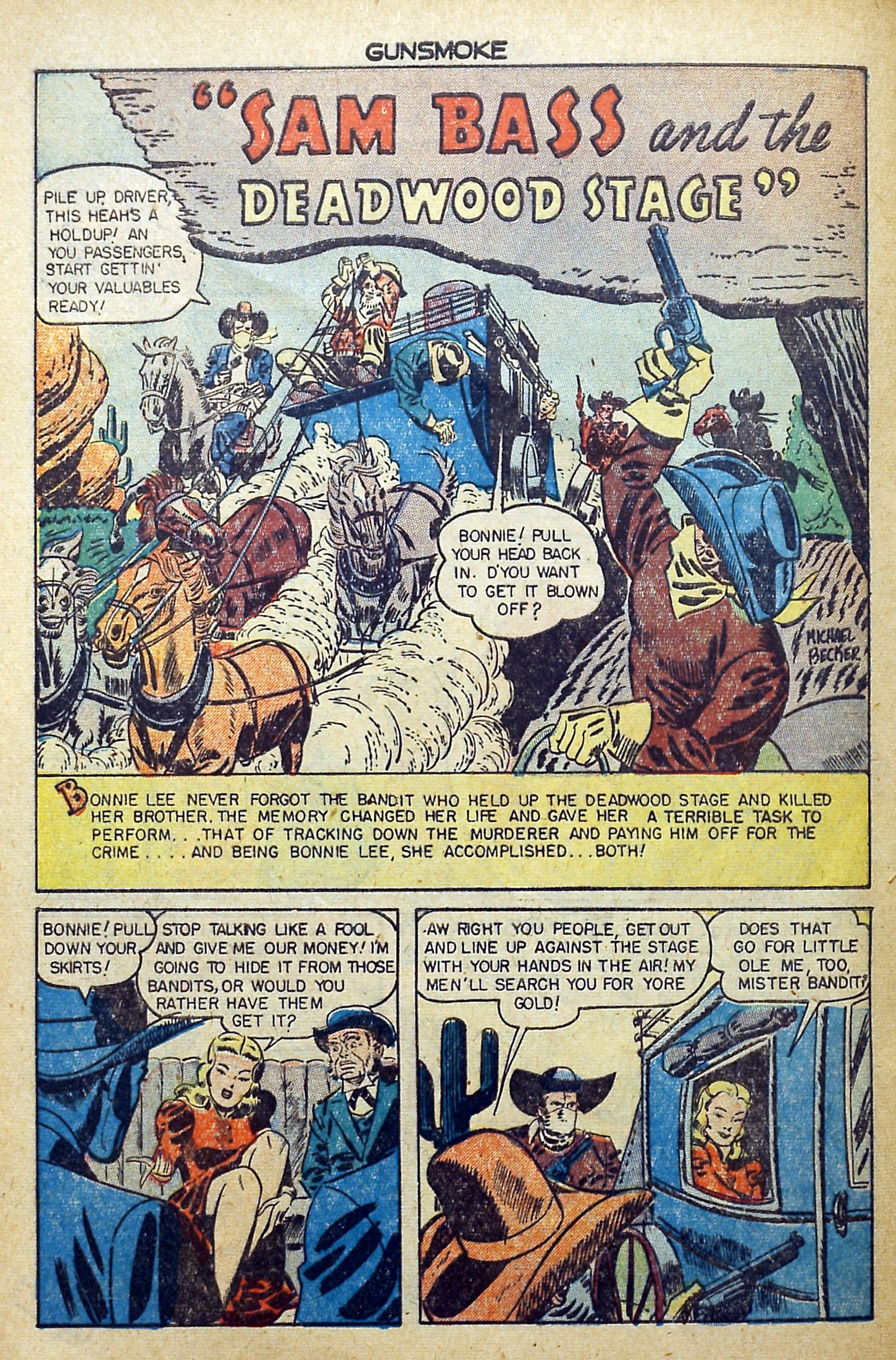Read online Gunsmoke comic -  Issue #8 - 28