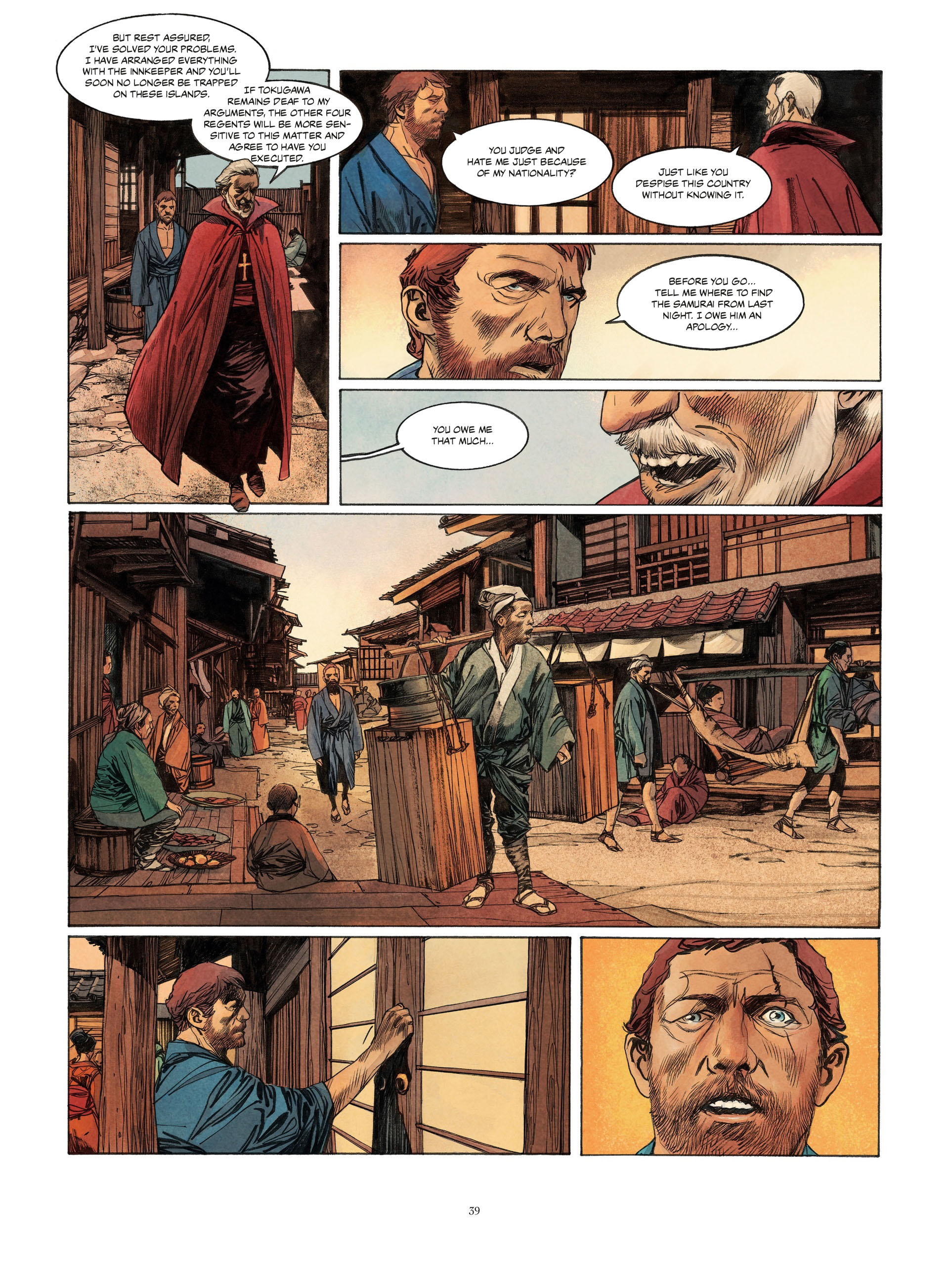 Read online William Adams, Samuraj comic -  Issue #1 - 39