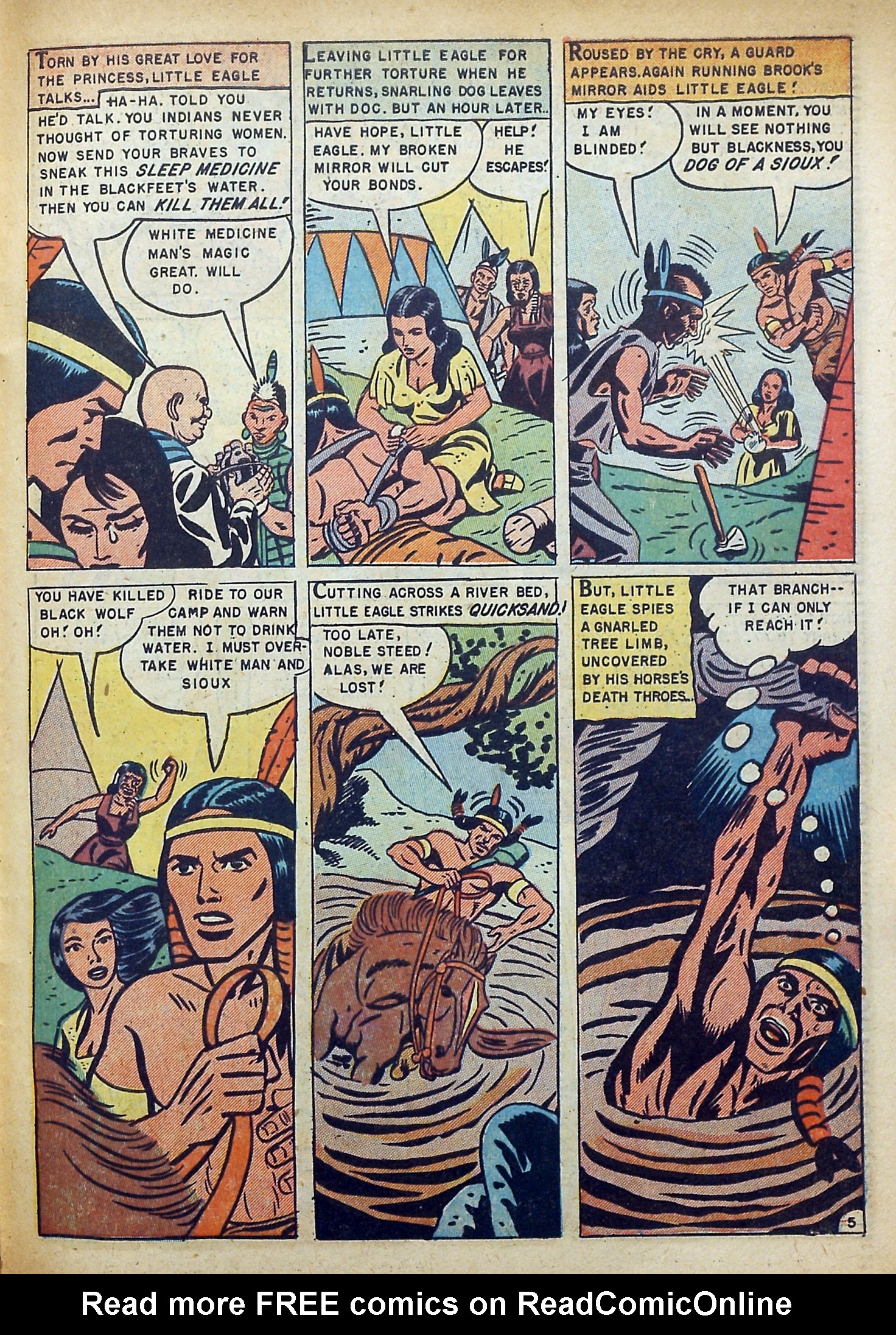 Read online Indian Fighter comic -  Issue #9 - 31