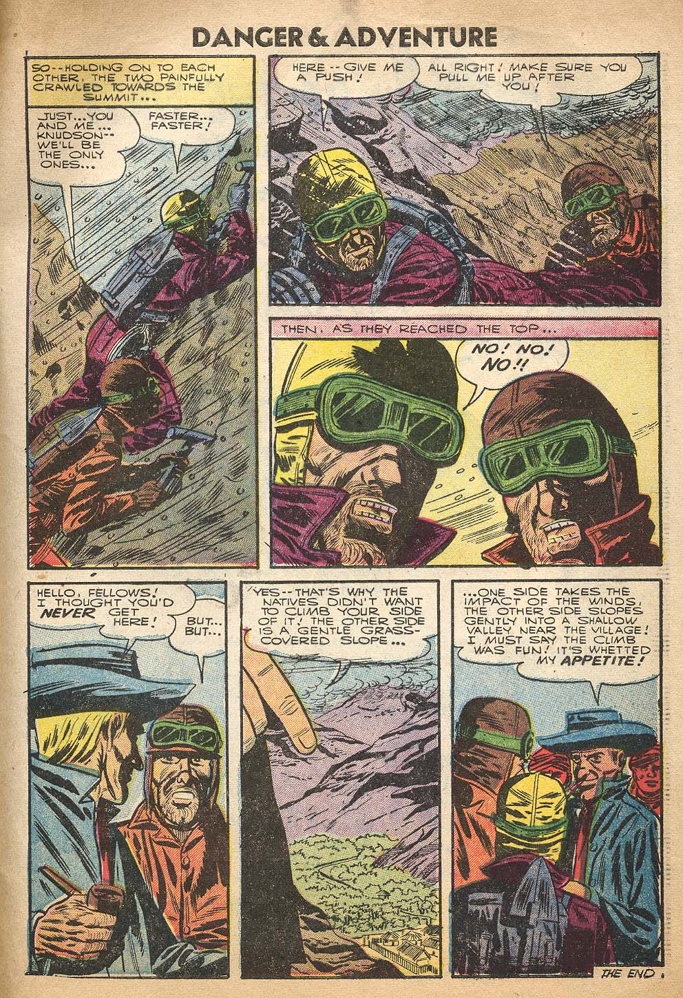 Read online Danger and Adventure comic -  Issue #27 - 33