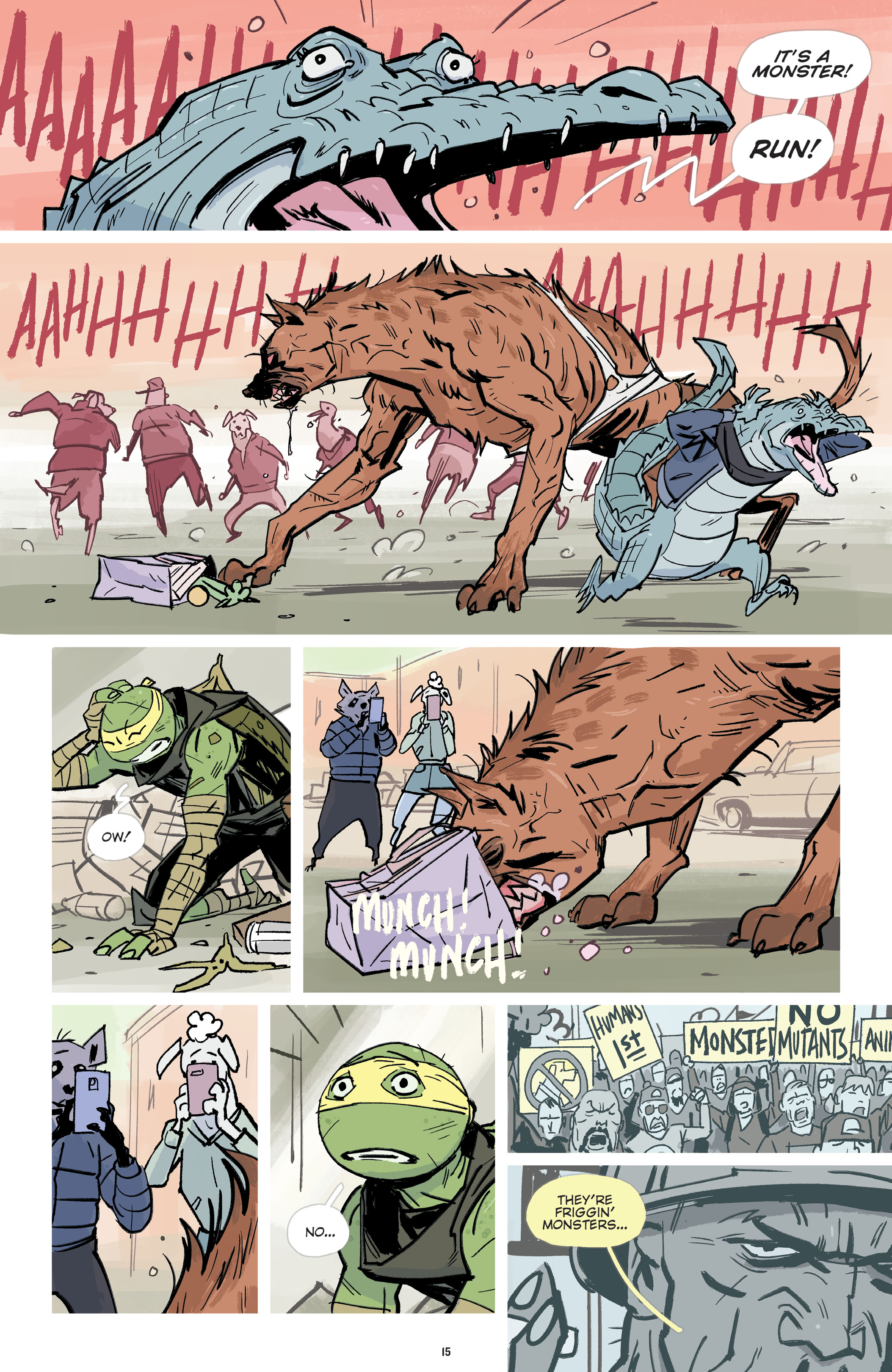 Read online Teenage Mutant Ninja Turtles: The IDW Collection comic -  Issue # TPB 15 (Part 1) - 16