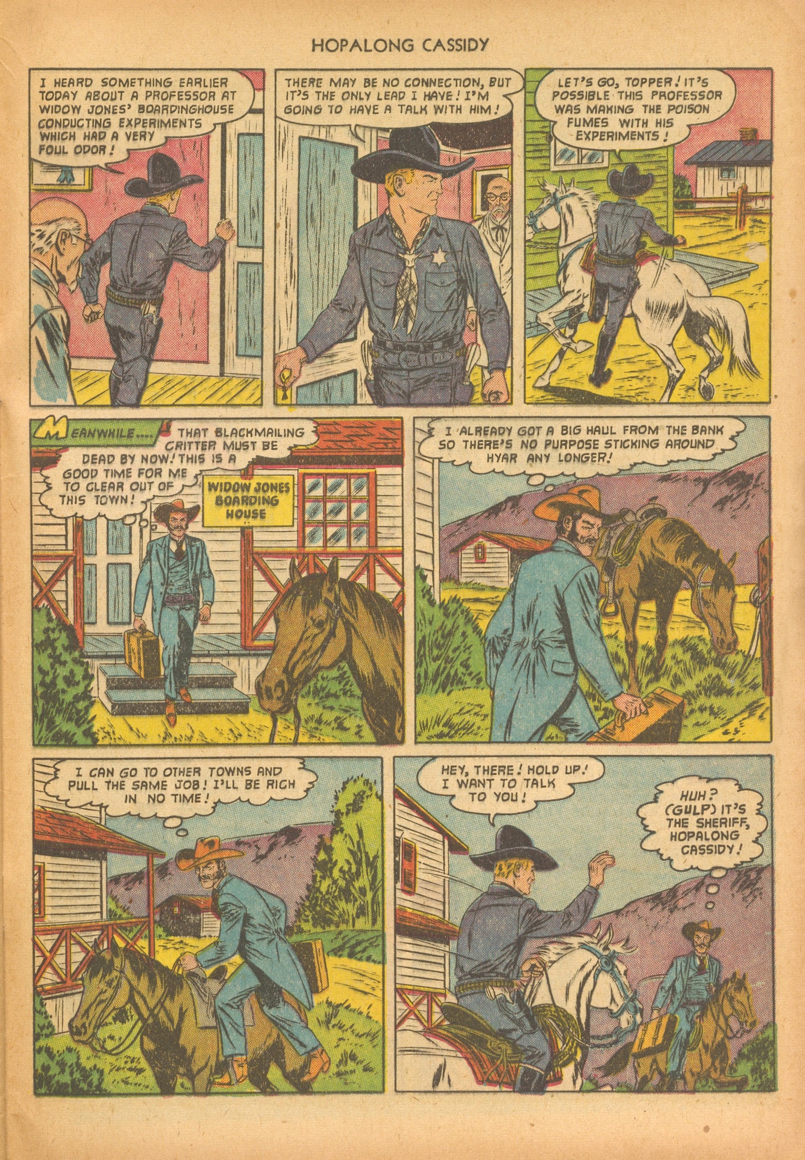 Read online Hopalong Cassidy comic -  Issue #67 - 33