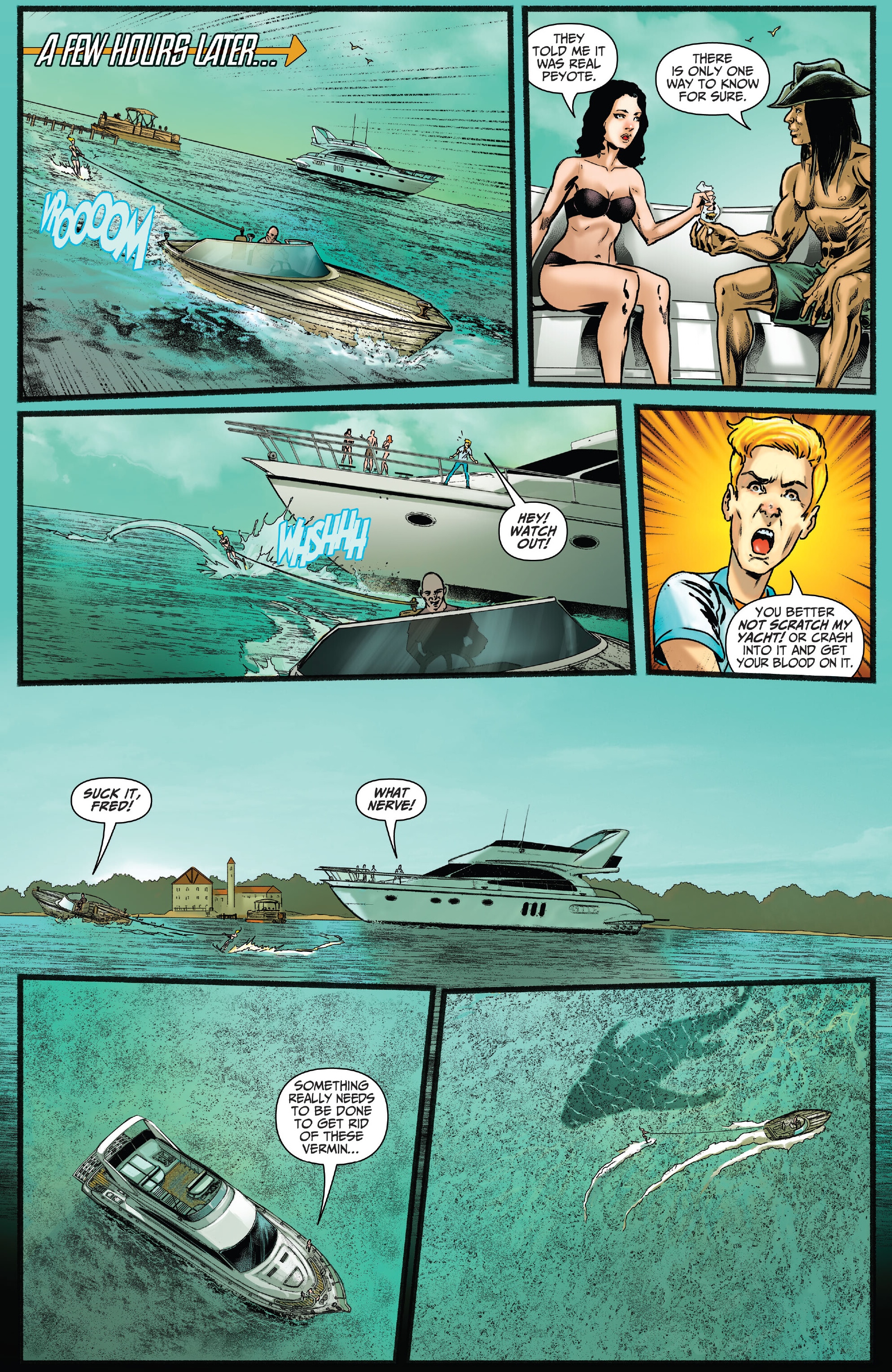 Read online Robyn Hood: Blood in Water comic -  Issue # Full - 8