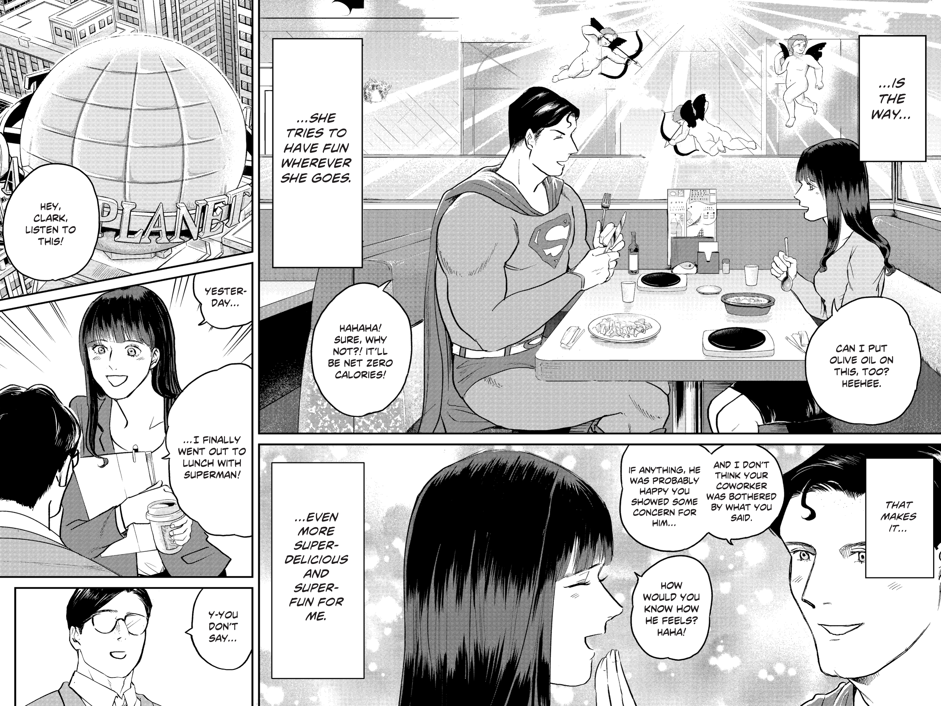 Read online Superman vs. Meshi comic -  Issue #14 - 17