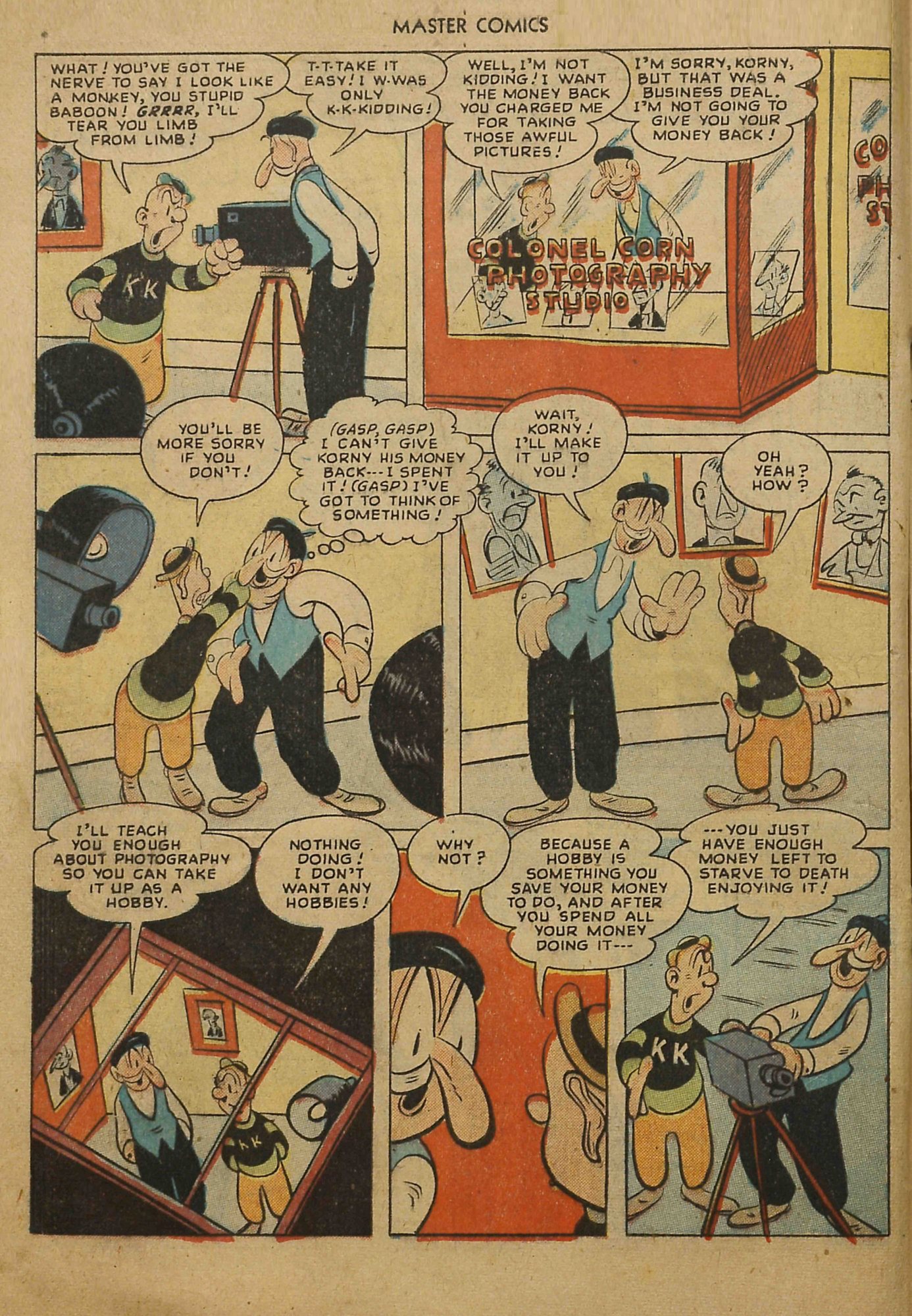 Read online Master Comics comic -  Issue #107 - 21