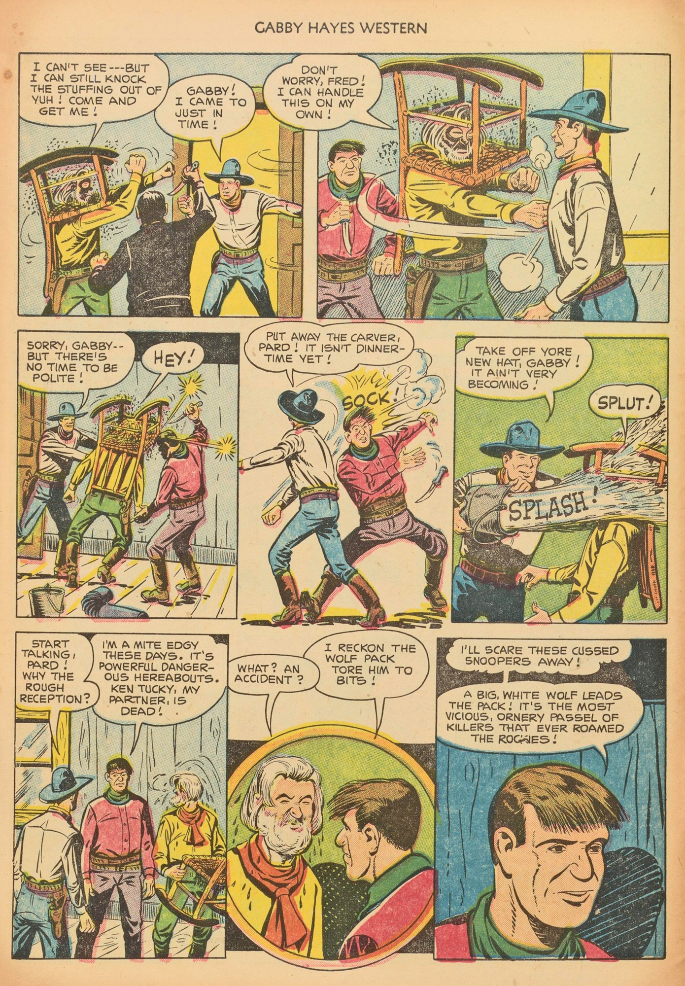 Read online Gabby Hayes Western comic -  Issue #37 - 6
