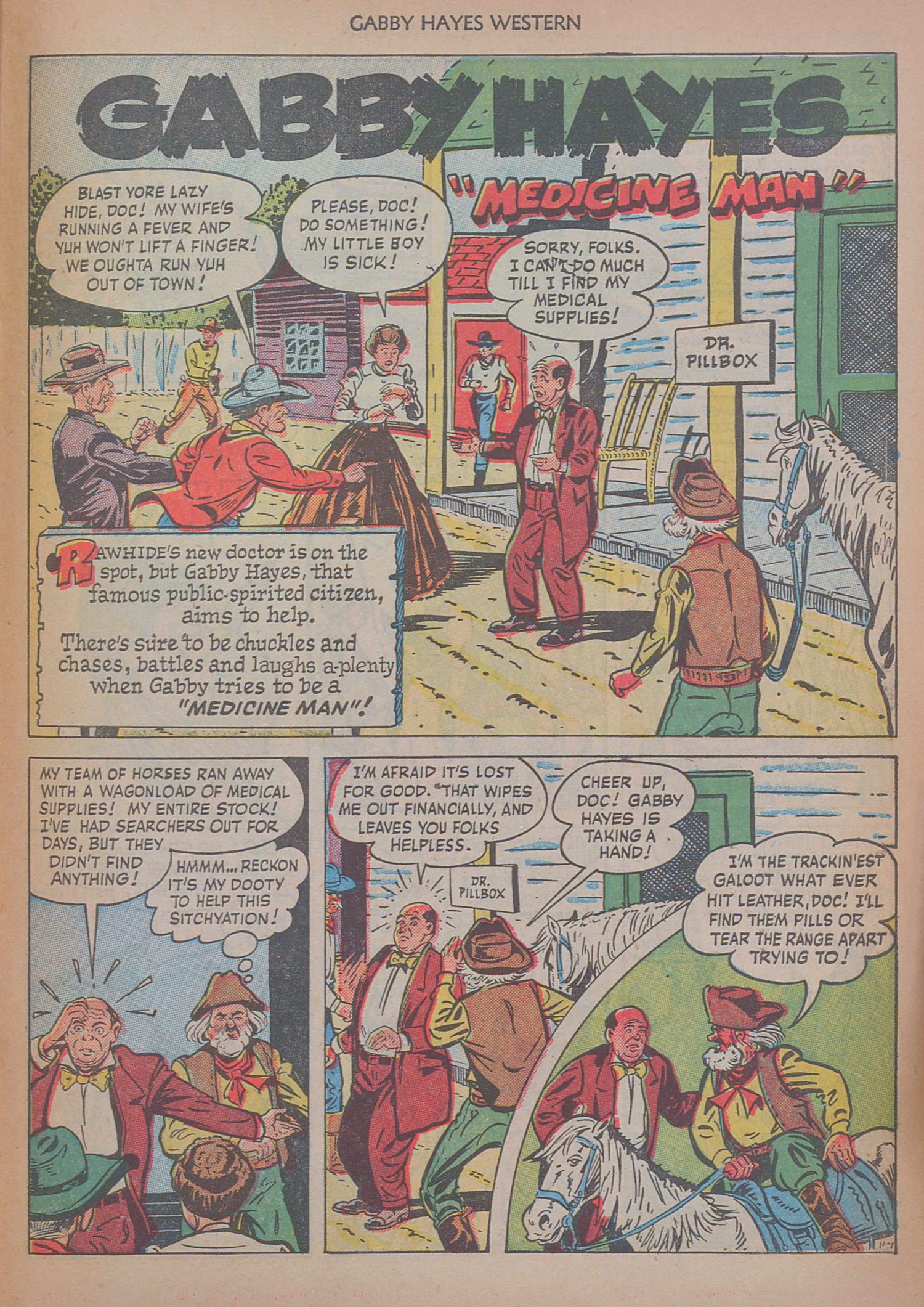 Read online Gabby Hayes Western comic -  Issue #15 - 27