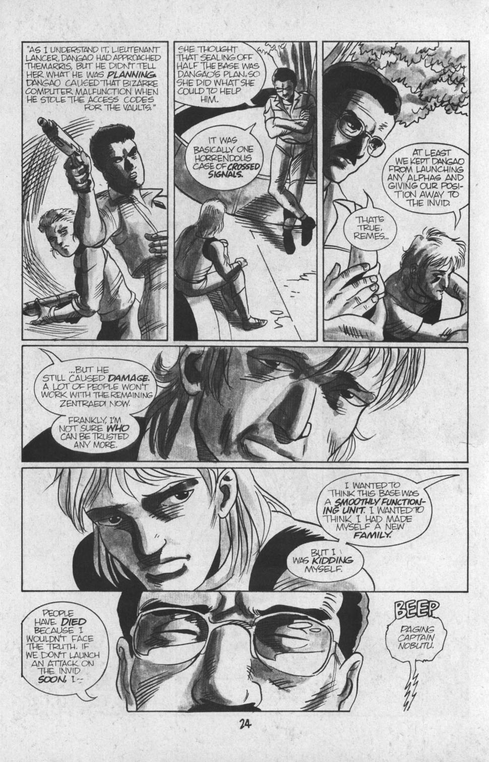 Read online Robotech: Invid War comic -  Issue #7 - 27