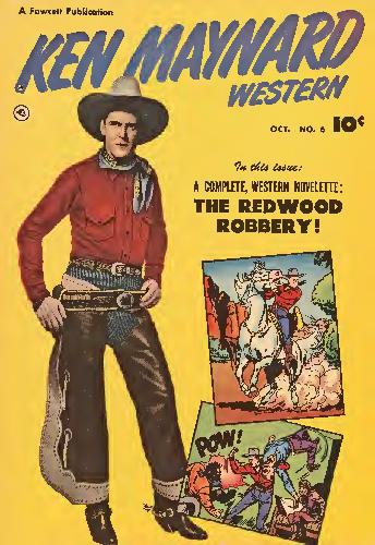 Read online Ken Maynard Western comic -  Issue #6 - 1