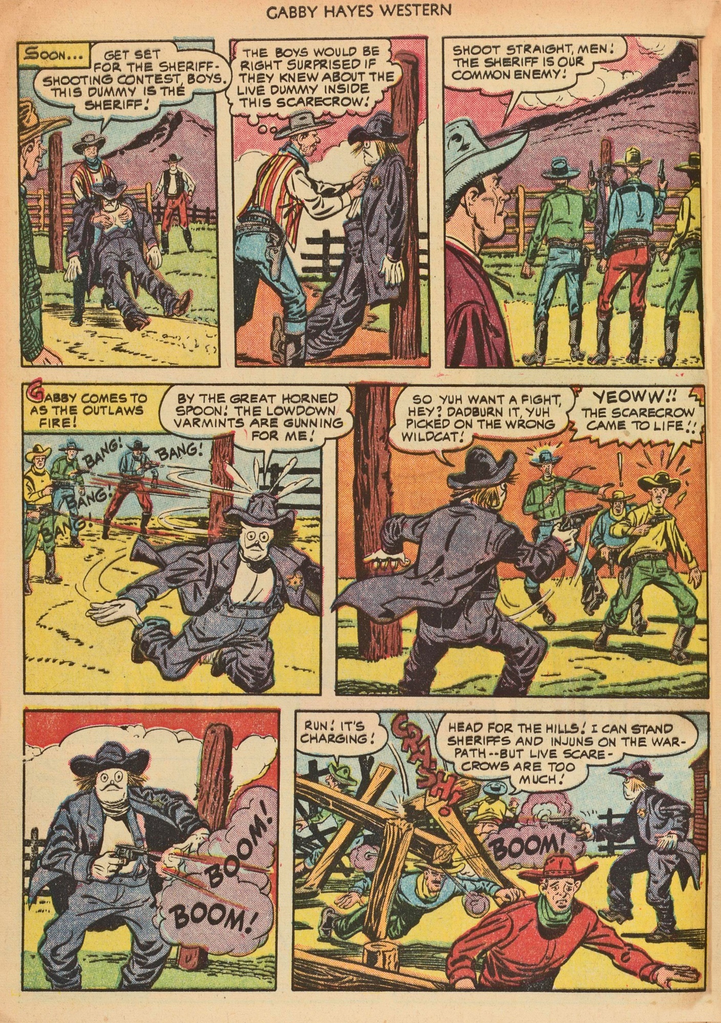 Read online Gabby Hayes Western comic -  Issue #36 - 8