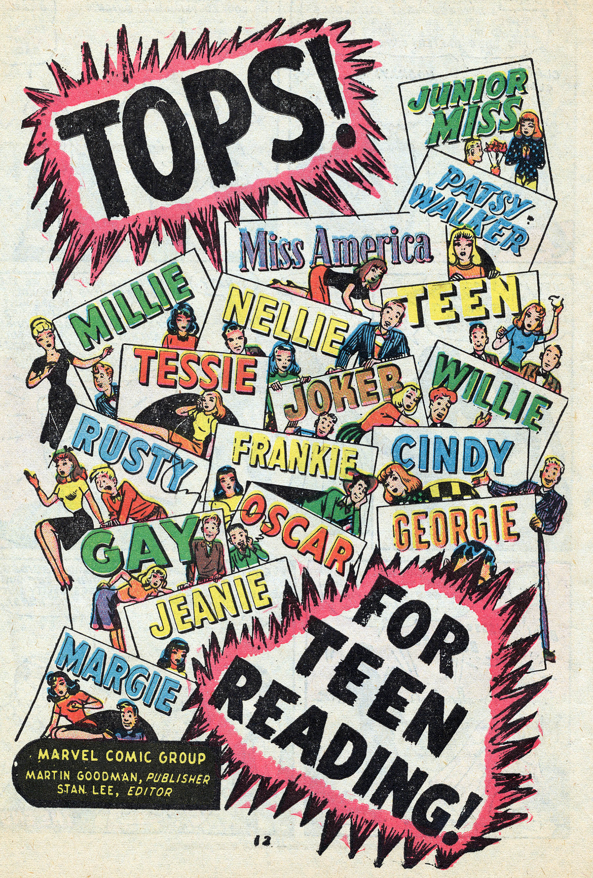 Read online Miss America Magazine comic -  Issue #37 - 12
