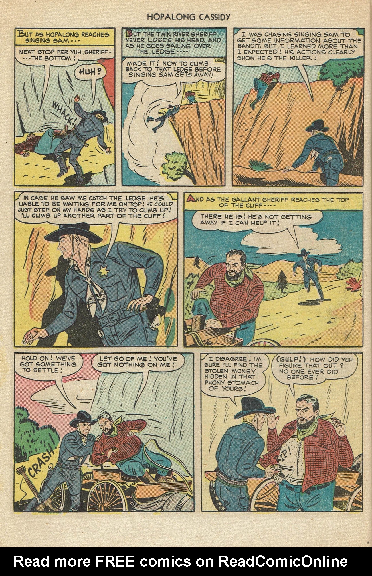 Read online Hopalong Cassidy comic -  Issue #45 - 24