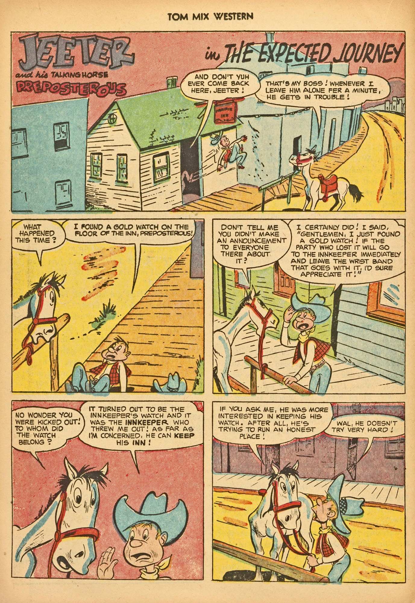 Read online Tom Mix Western (1948) comic -  Issue #59 - 14