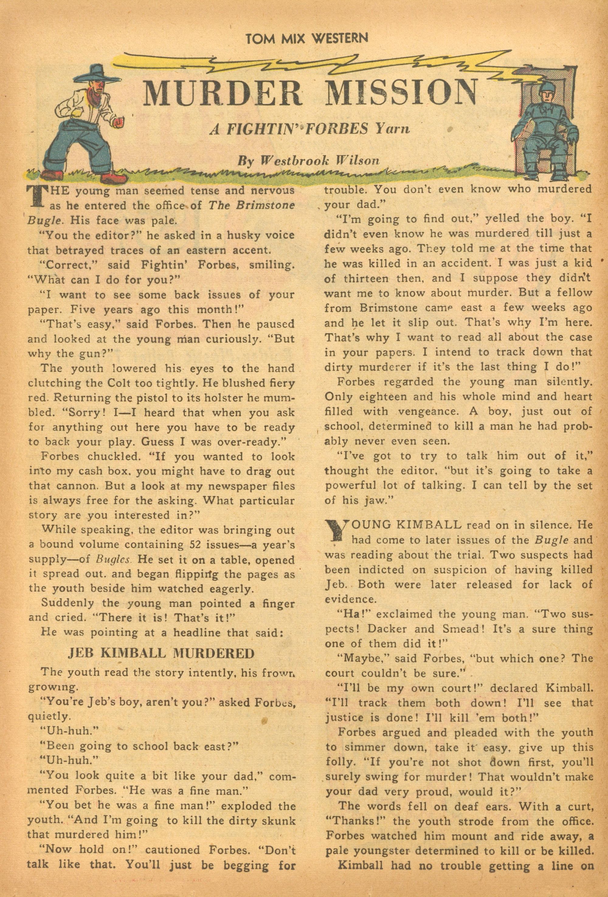 Read online Tom Mix Western (1948) comic -  Issue #28 - 24