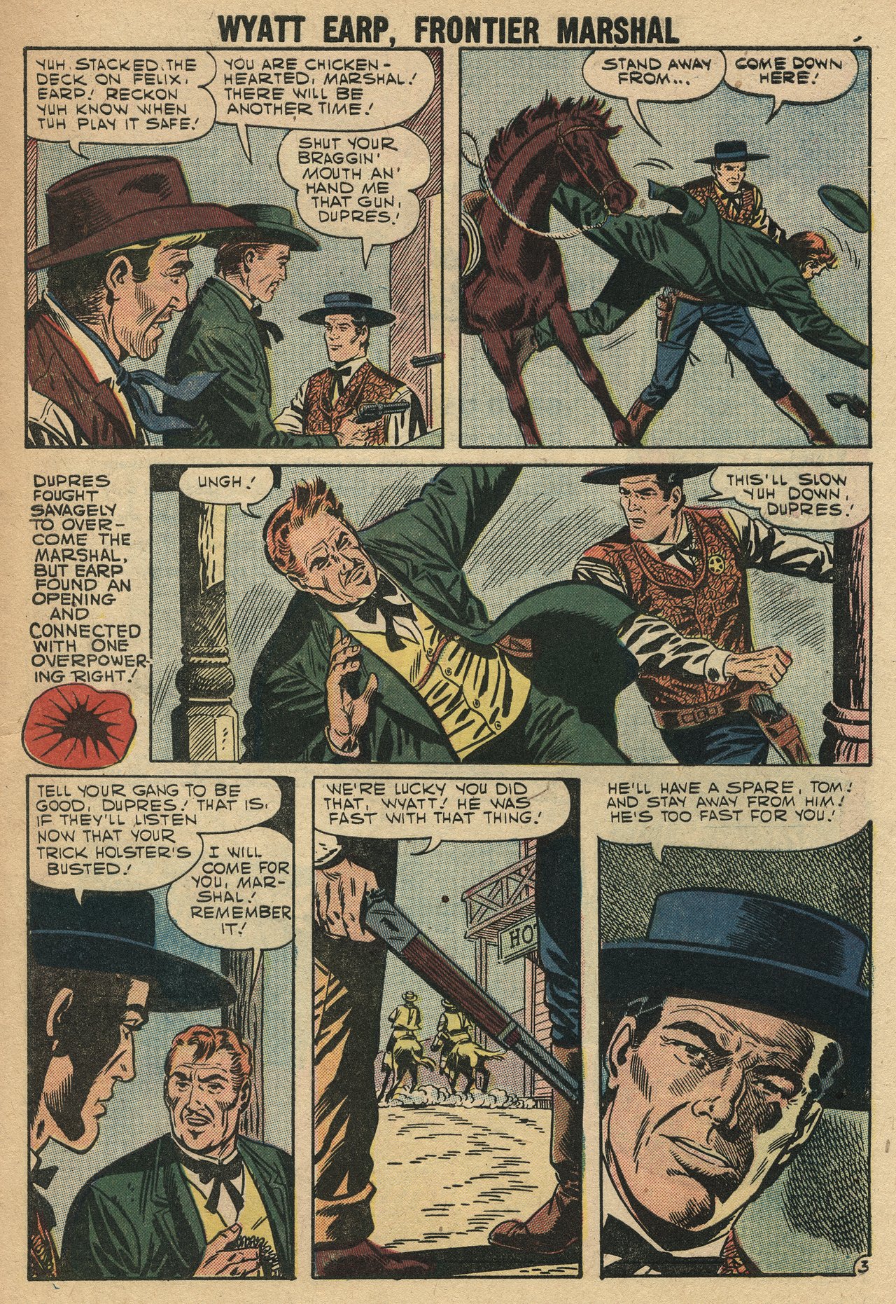 Read online Wyatt Earp Frontier Marshal comic -  Issue #18 - 5