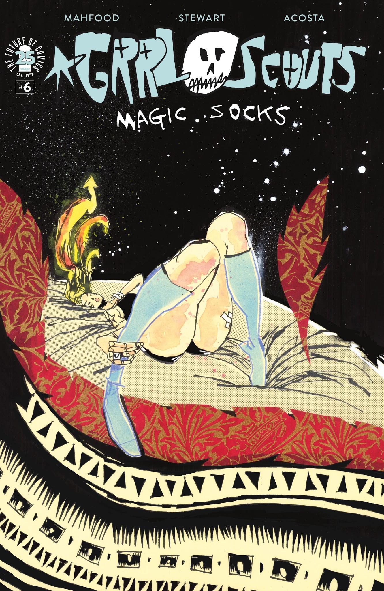 Read online Grrl Scouts: Magic Socks comic -  Issue #6 - 1