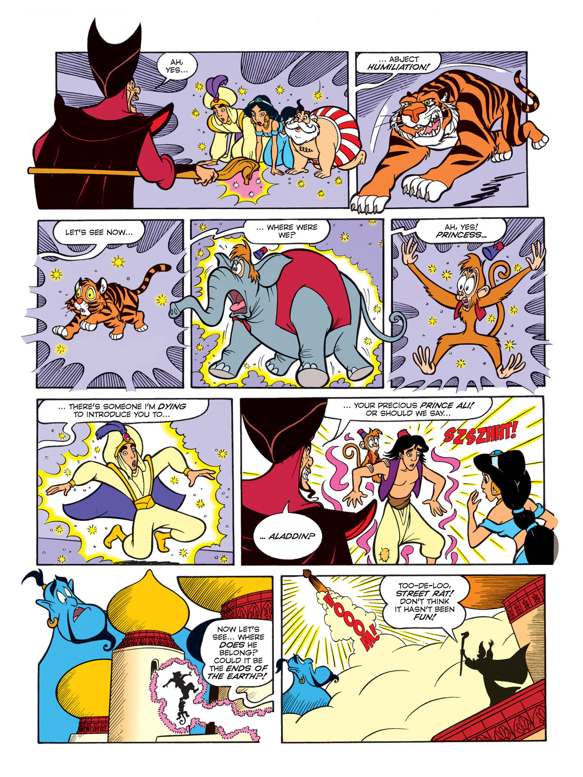 Read online Disney's Aladdin - The Official Movie Adaptation comic -  Issue # Full - 41