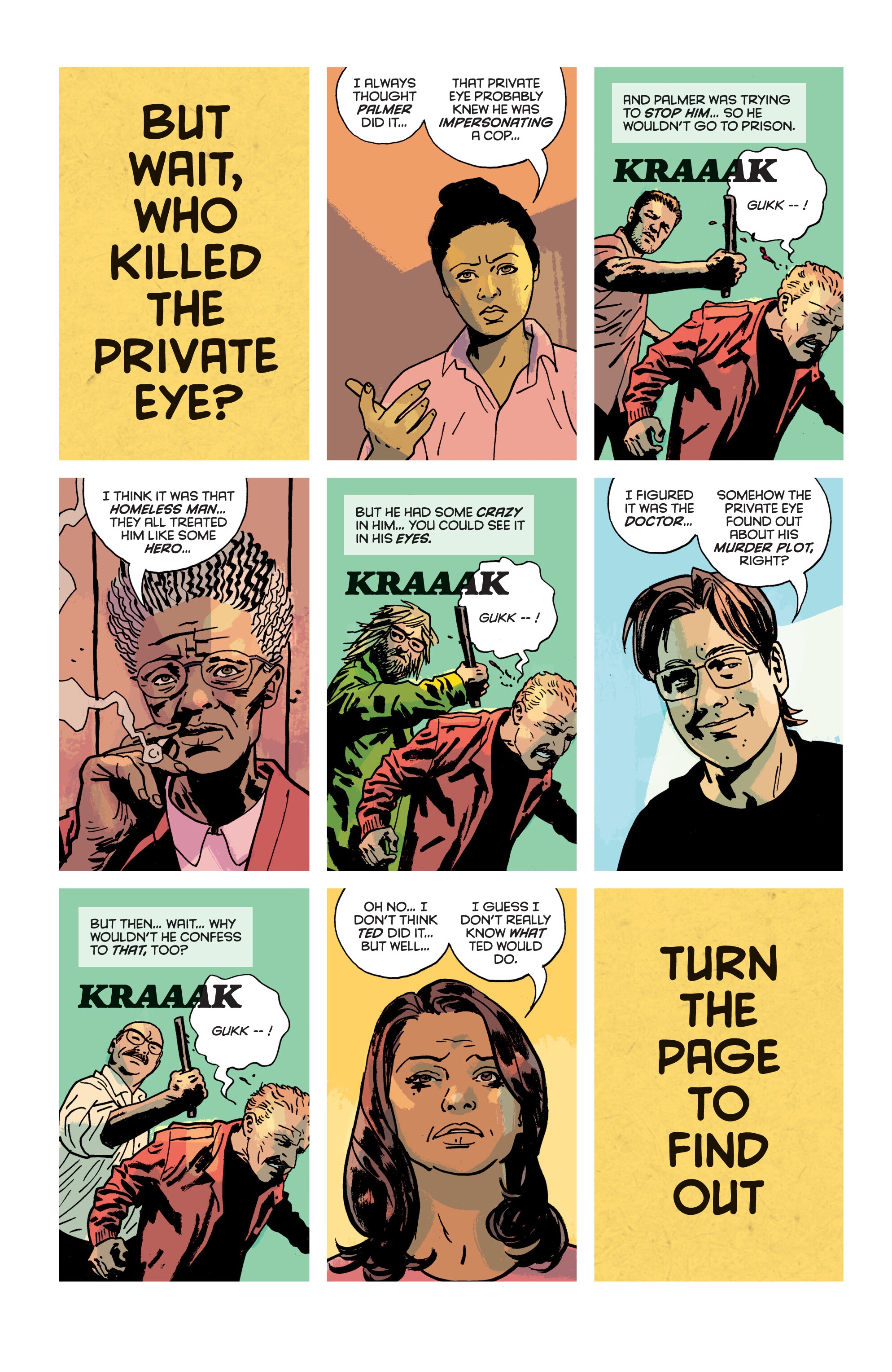 Read online Where the Body Was comic -  Issue # TPB - 133