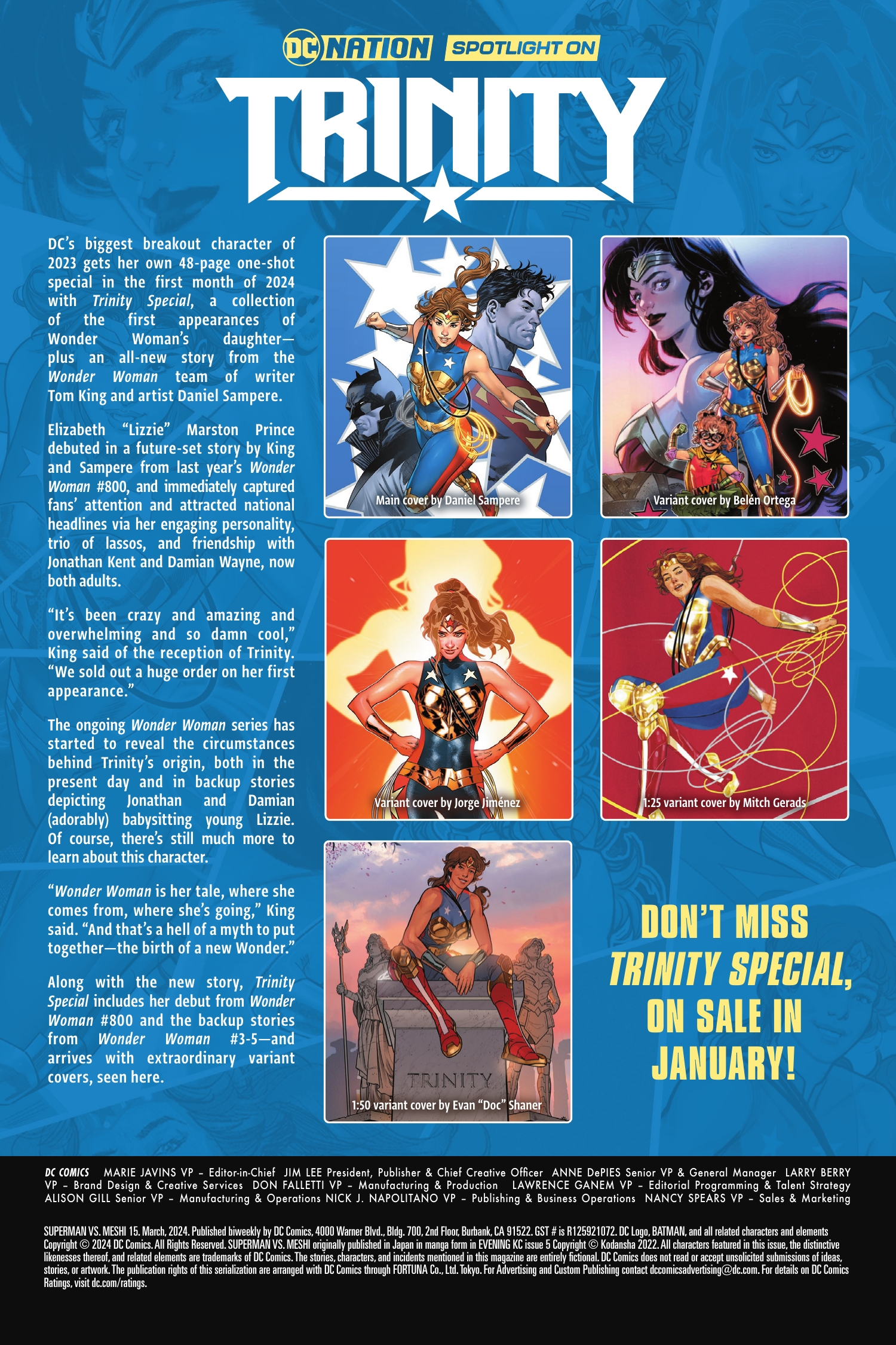 Read online Superman vs. Meshi comic -  Issue #15 - 21