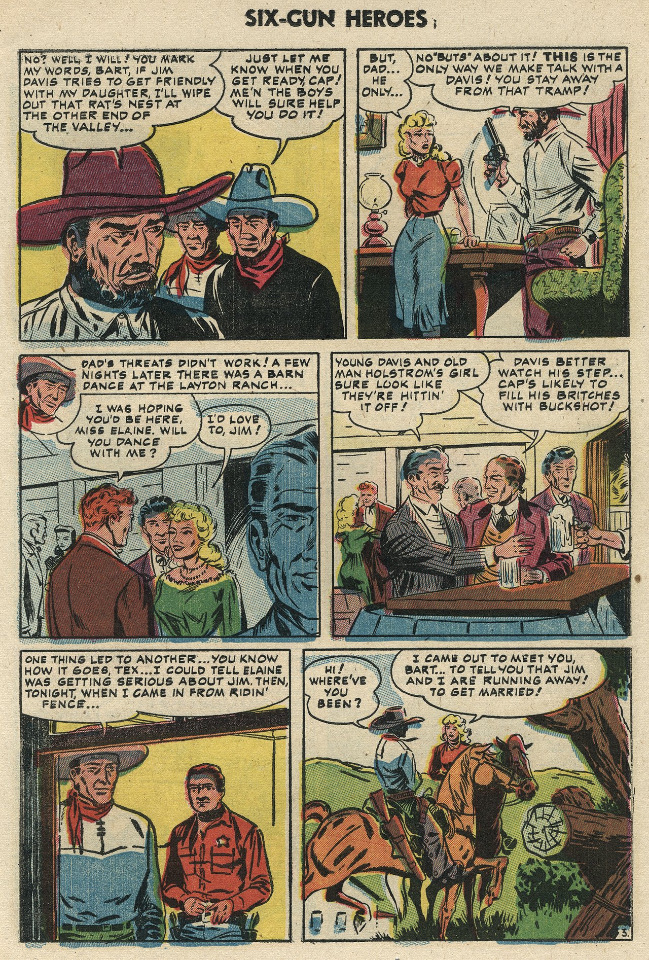 Read online Six-Gun Heroes comic -  Issue #33 - 23