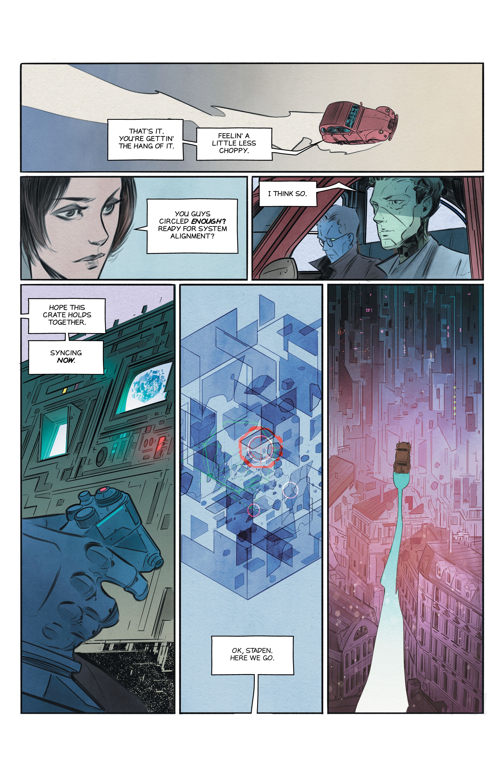 Read online Hexagon Bridge comic -  Issue #5 - 10