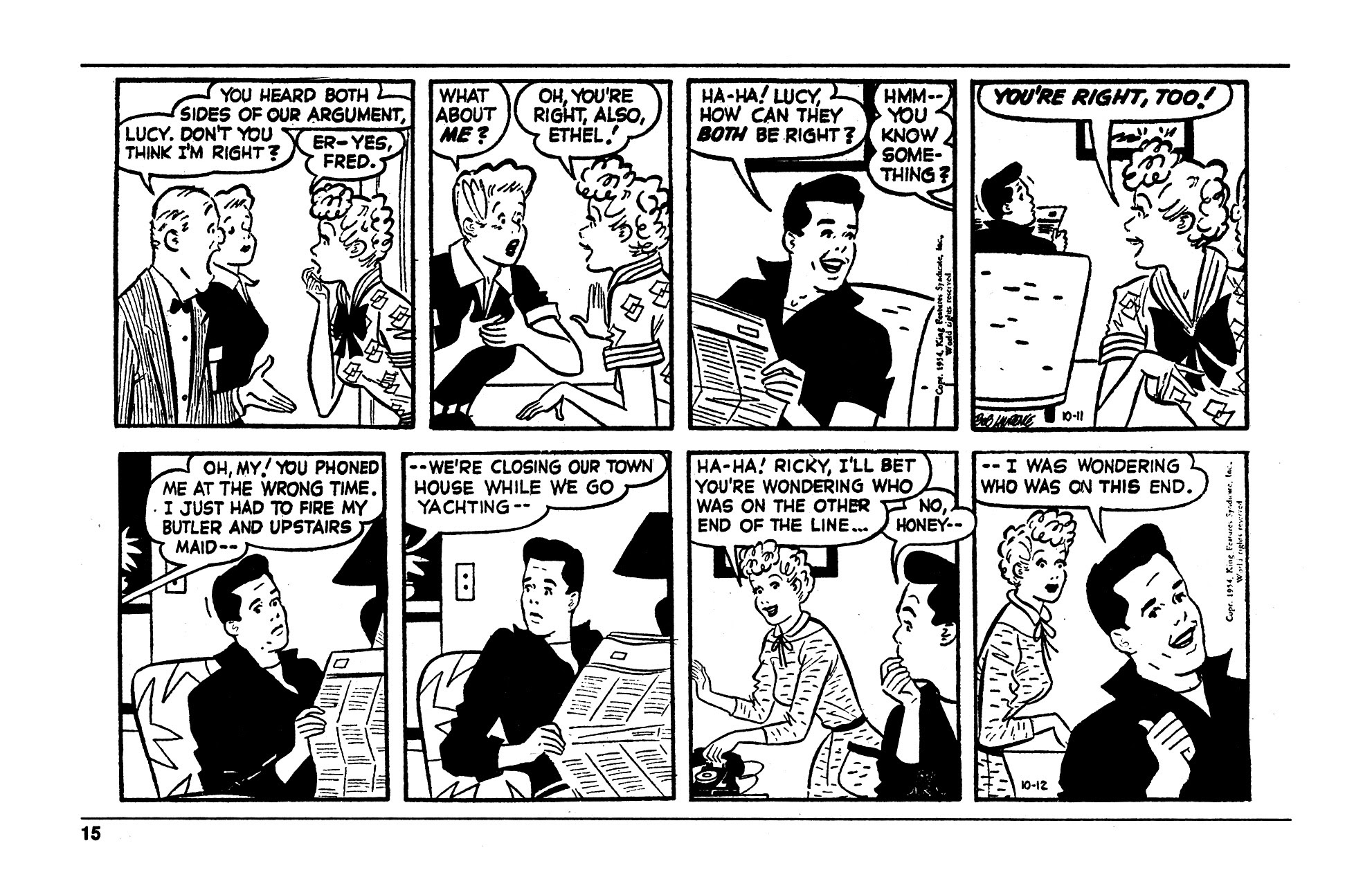 Read online I Love Lucy Too comic -  Issue #4 - 17