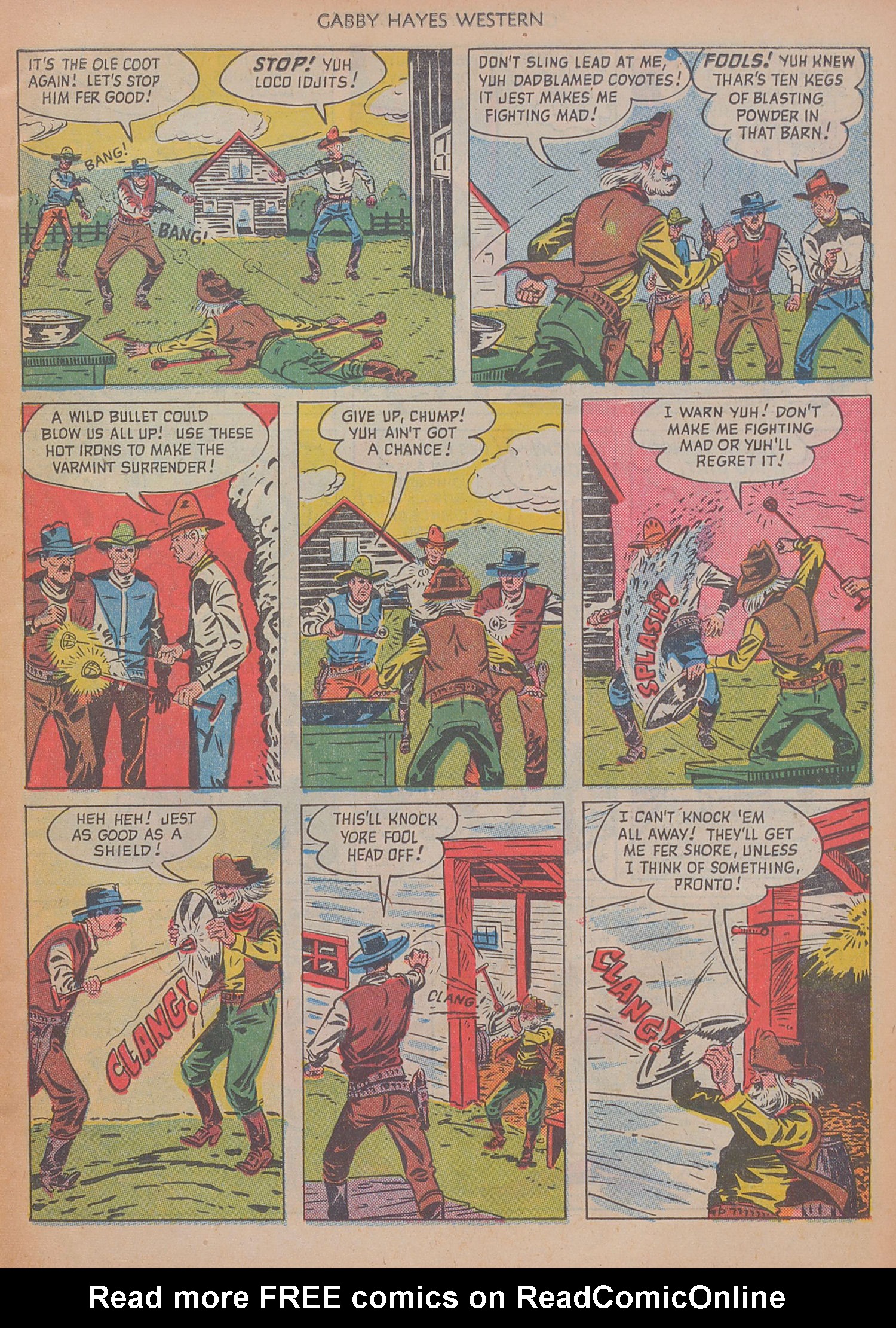 Read online Gabby Hayes Western comic -  Issue #22 - 11