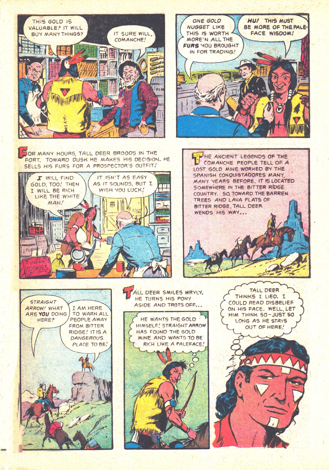 Read online Straight Arrow comic -  Issue #55 - 29