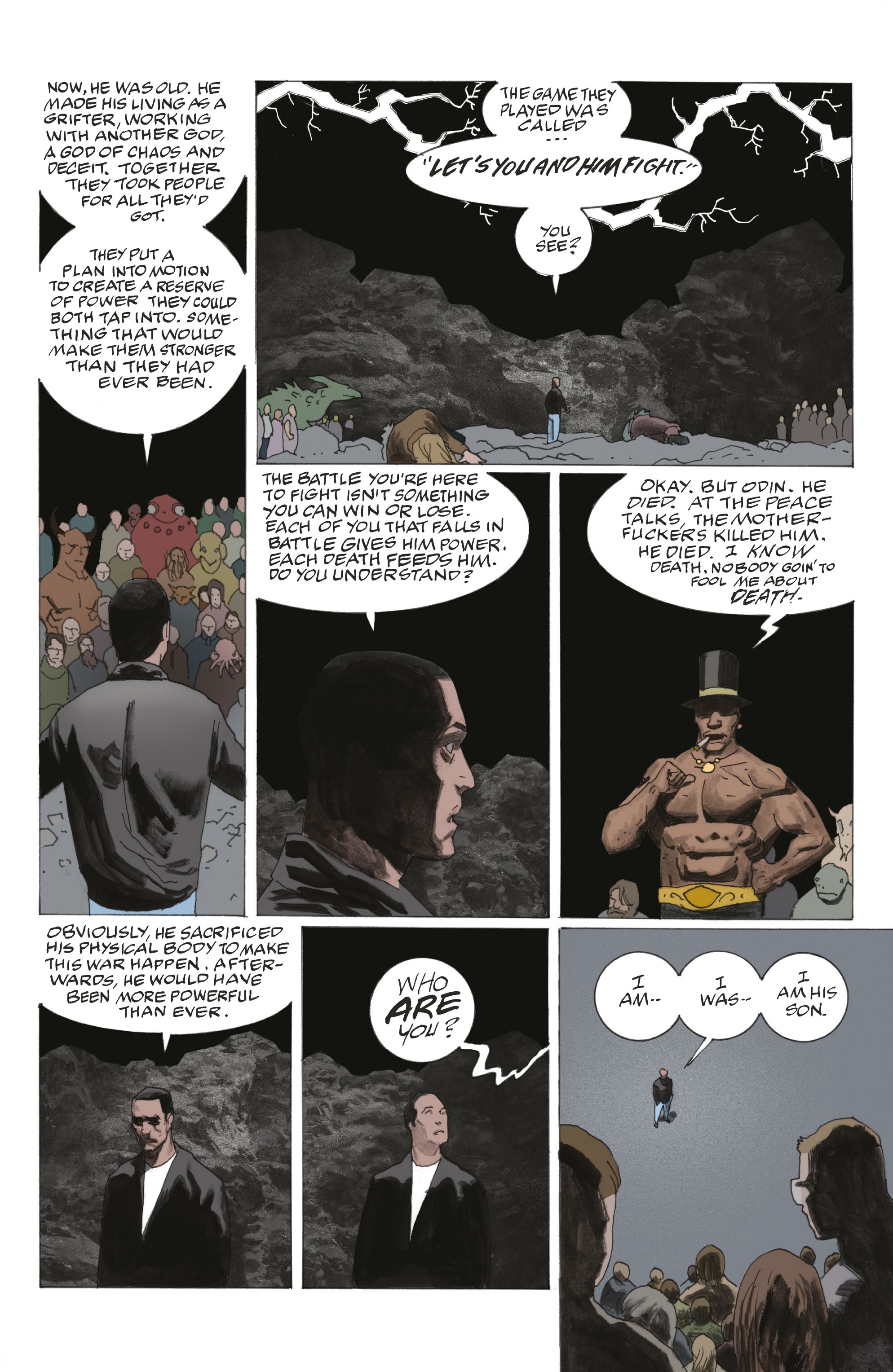 Read online The Complete American Gods comic -  Issue # TPB (Part 6) - 97