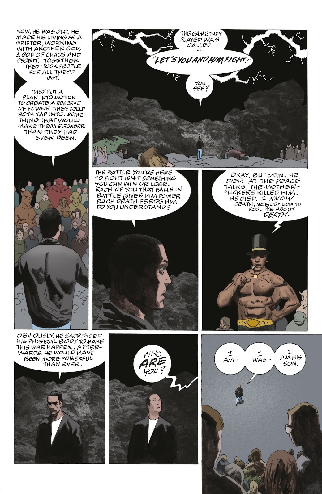 The Complete American Gods issue TPB (Part 6) - Page 97
