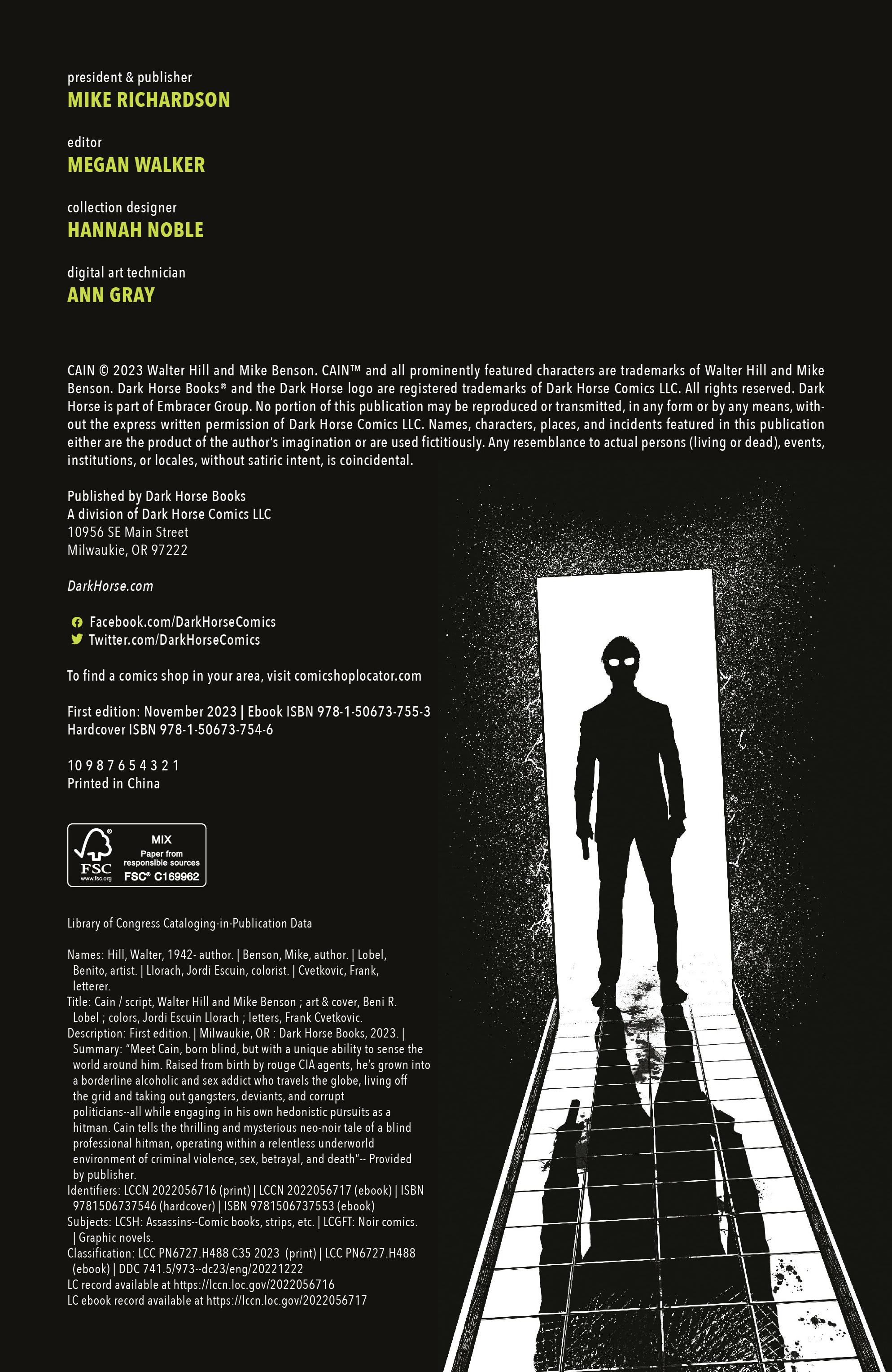 Read online Cain (2023) comic -  Issue # TPB - 5