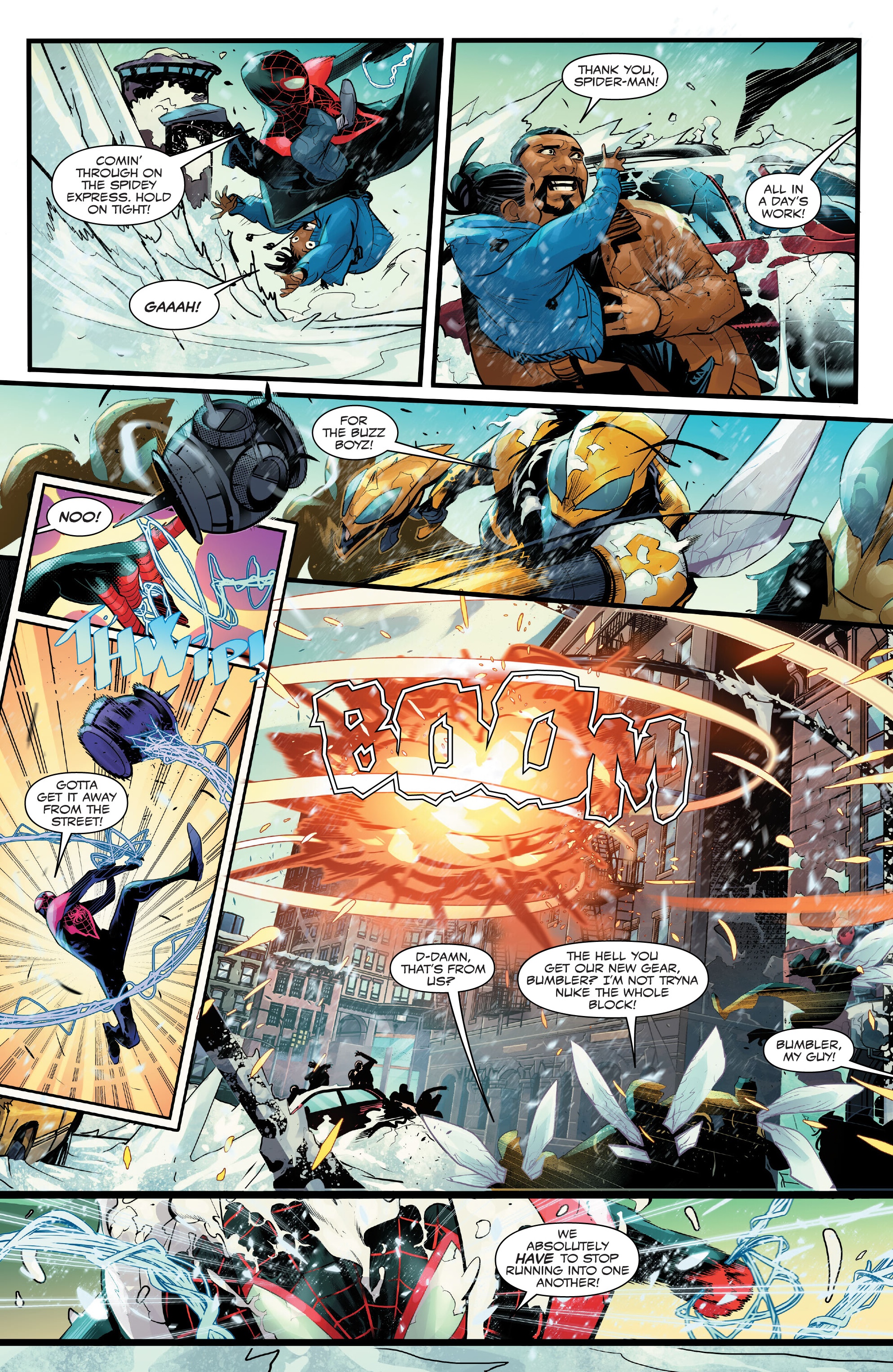 Read online Miles Morales: Spider-Man (2022) comic -  Issue #13 - 7