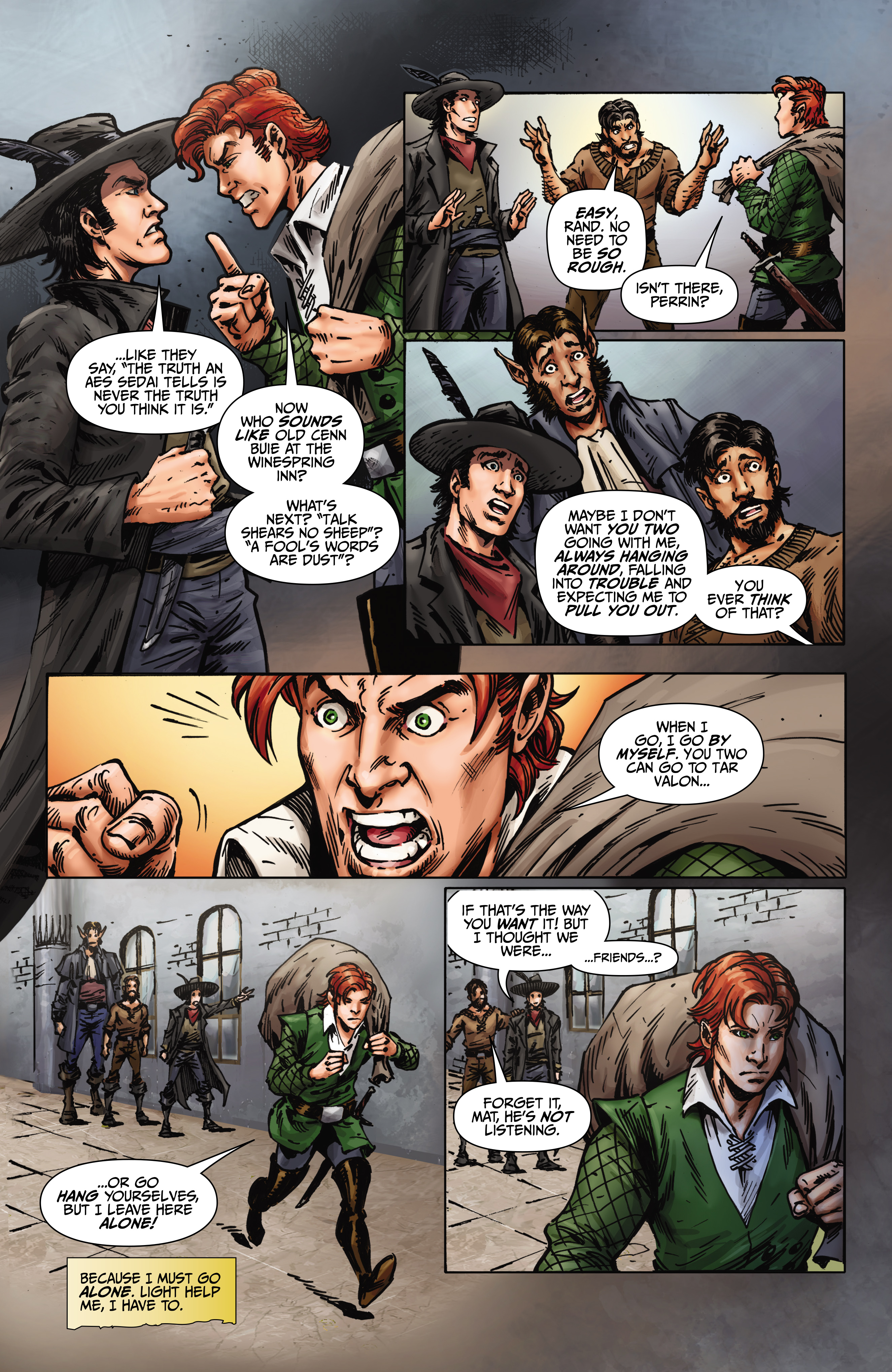Read online Robert Jordan's The Wheel of Time: The Great Hunt comic -  Issue #3 - 9