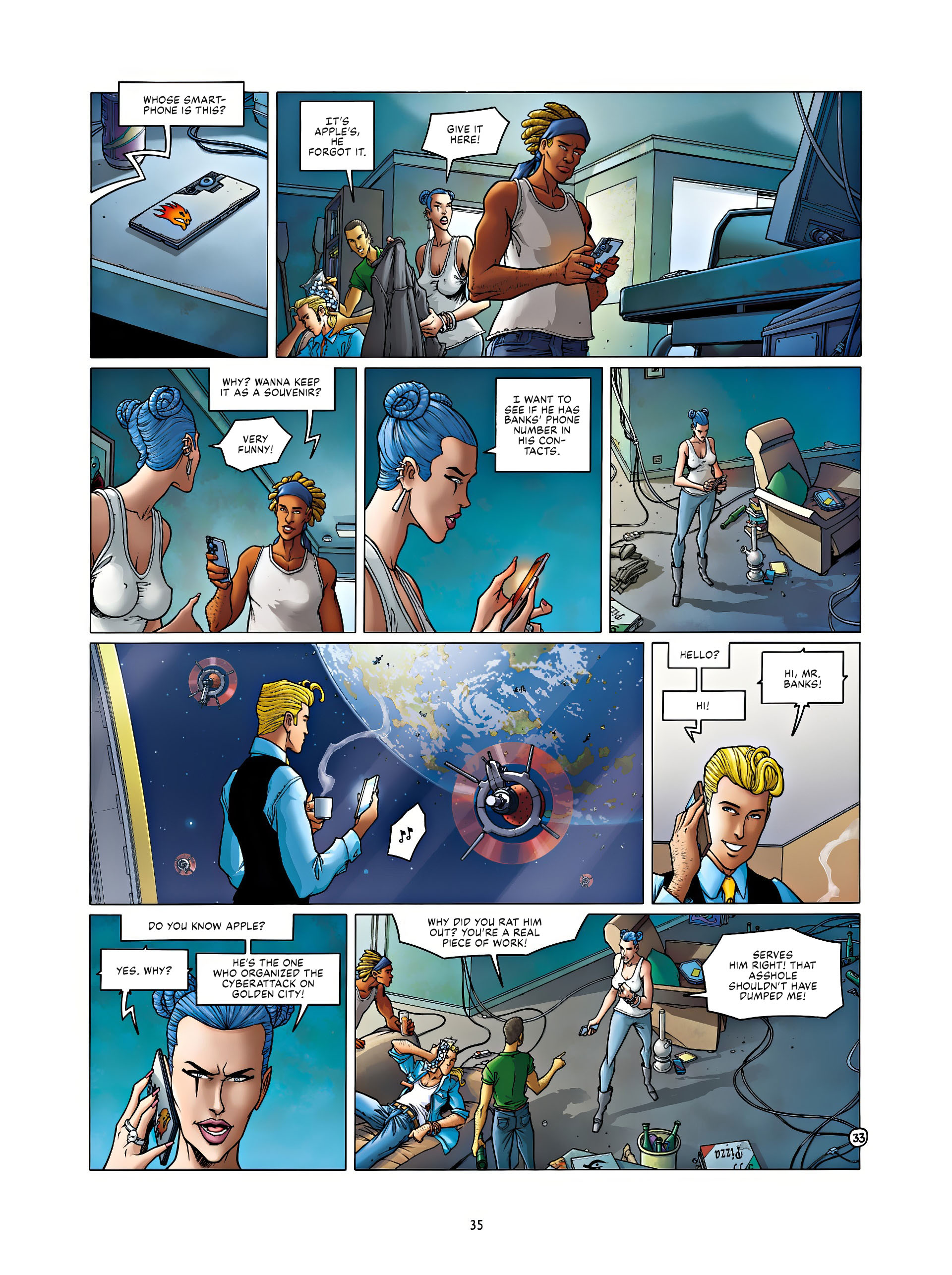 Read online Golden City comic -  Issue #14 - 35