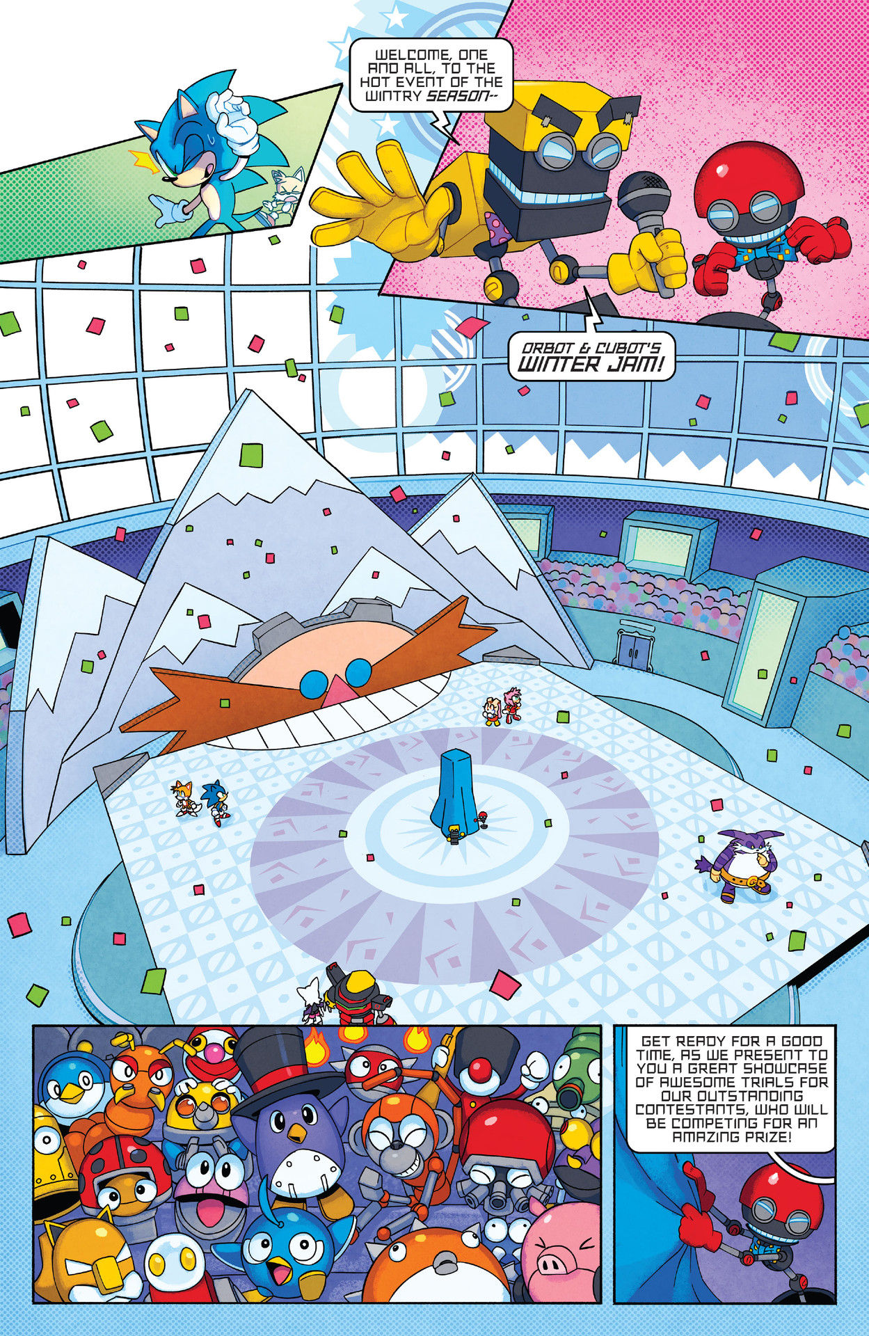 Read online Sonic the Hedgehog: Winter Jam comic -  Issue # Full - 9