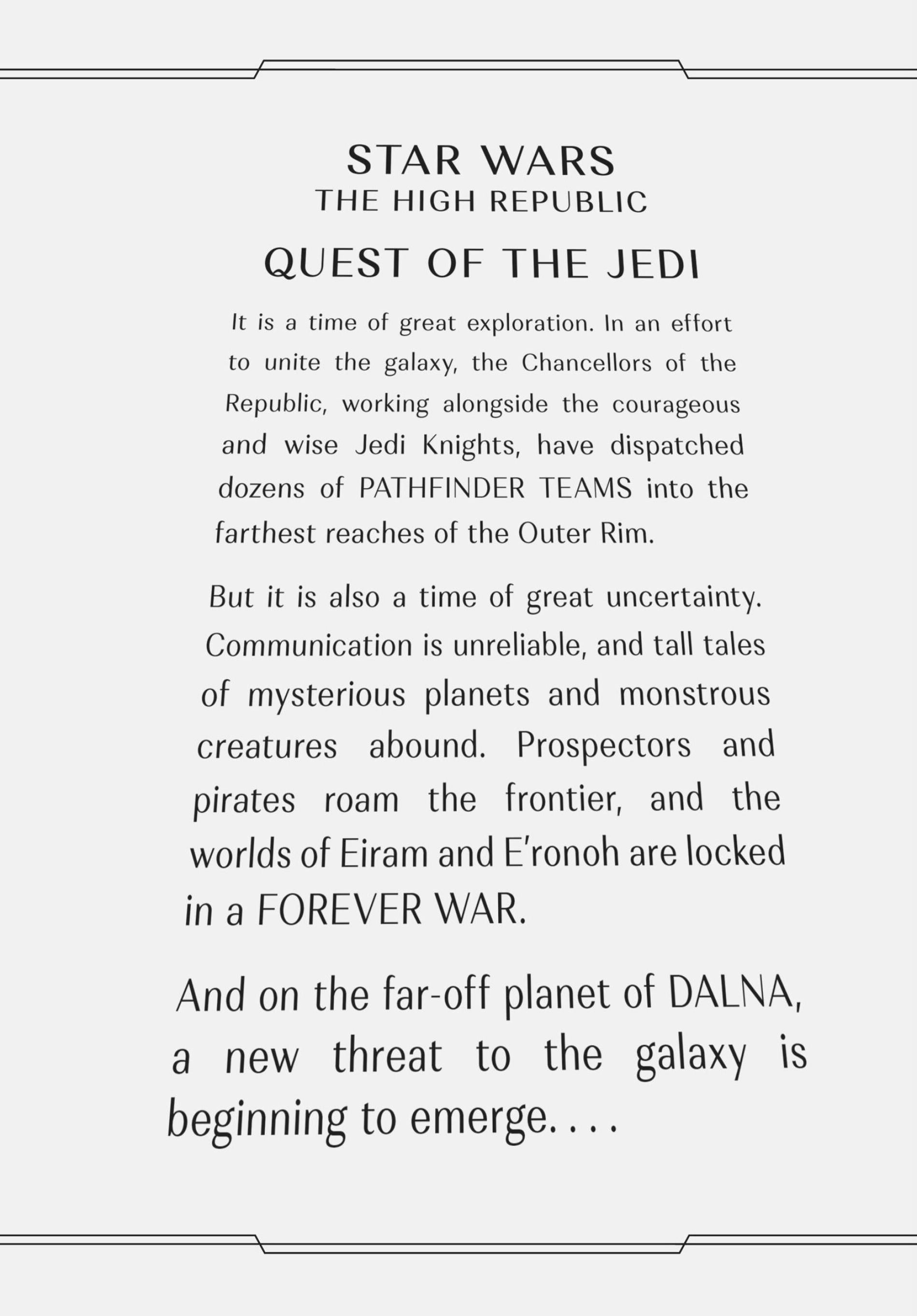 Read online Star Wars: The High Republic - The Edge of Balance: Precedent comic -  Issue # TPB (Part 1) - 2