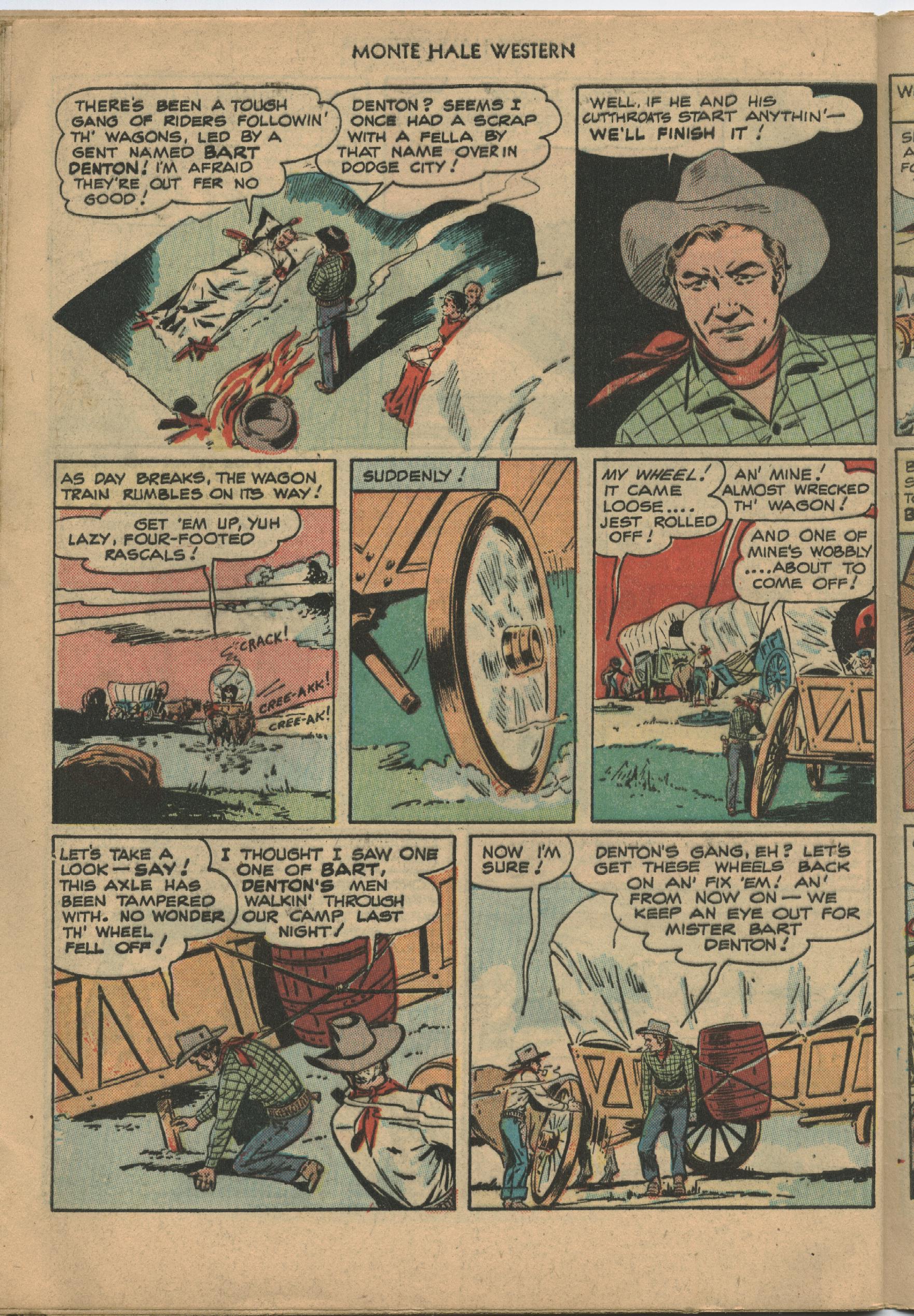 Read online Monte Hale Western comic -  Issue #29 - 44