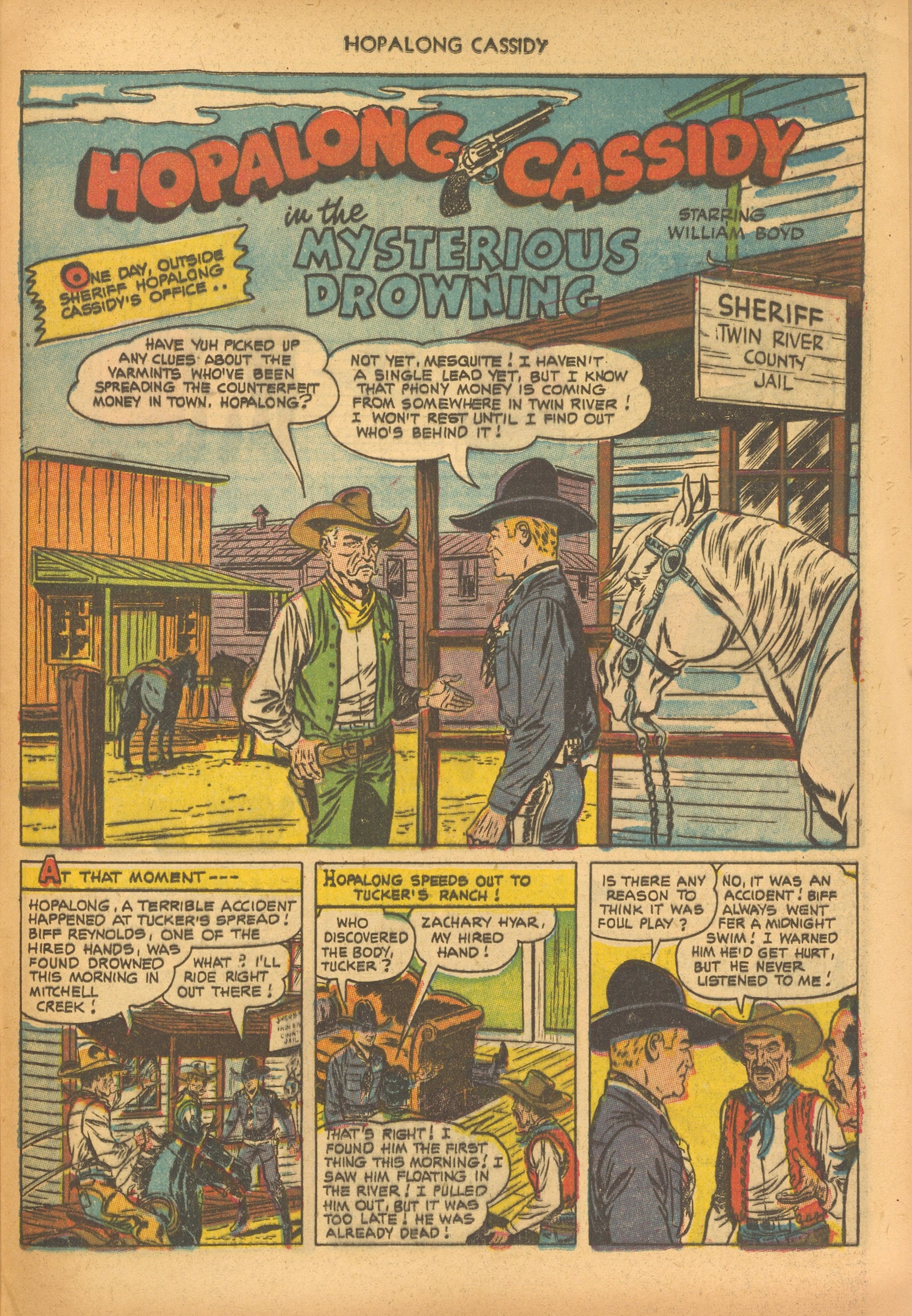Read online Hopalong Cassidy comic -  Issue #74 - 25