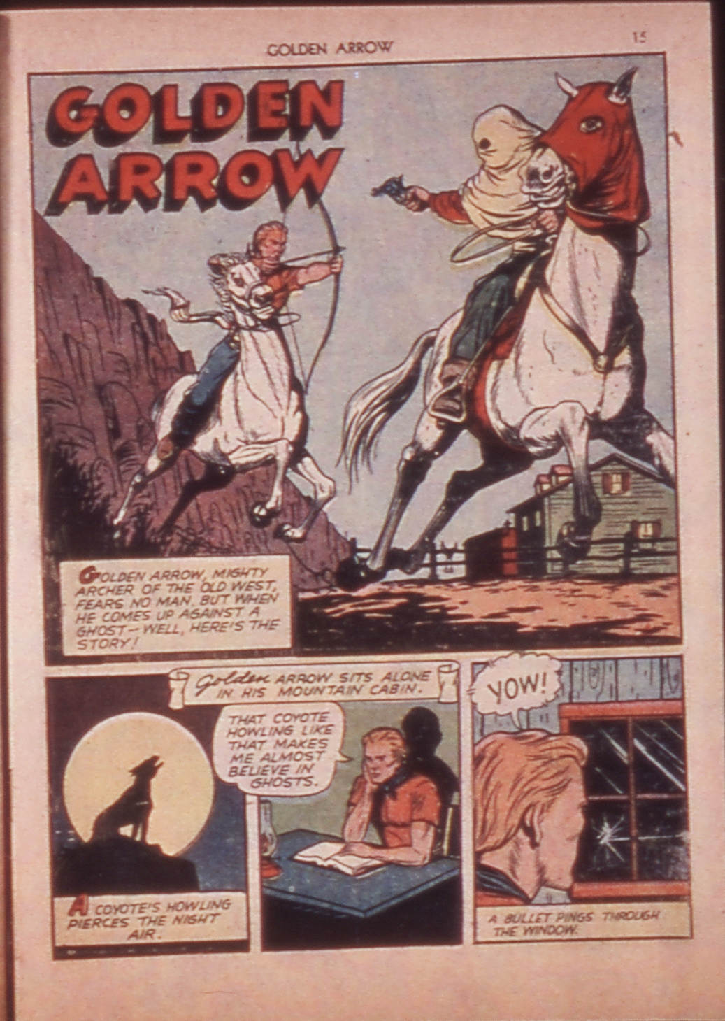 Read online Golden Arrow comic -  Issue #1 - 15