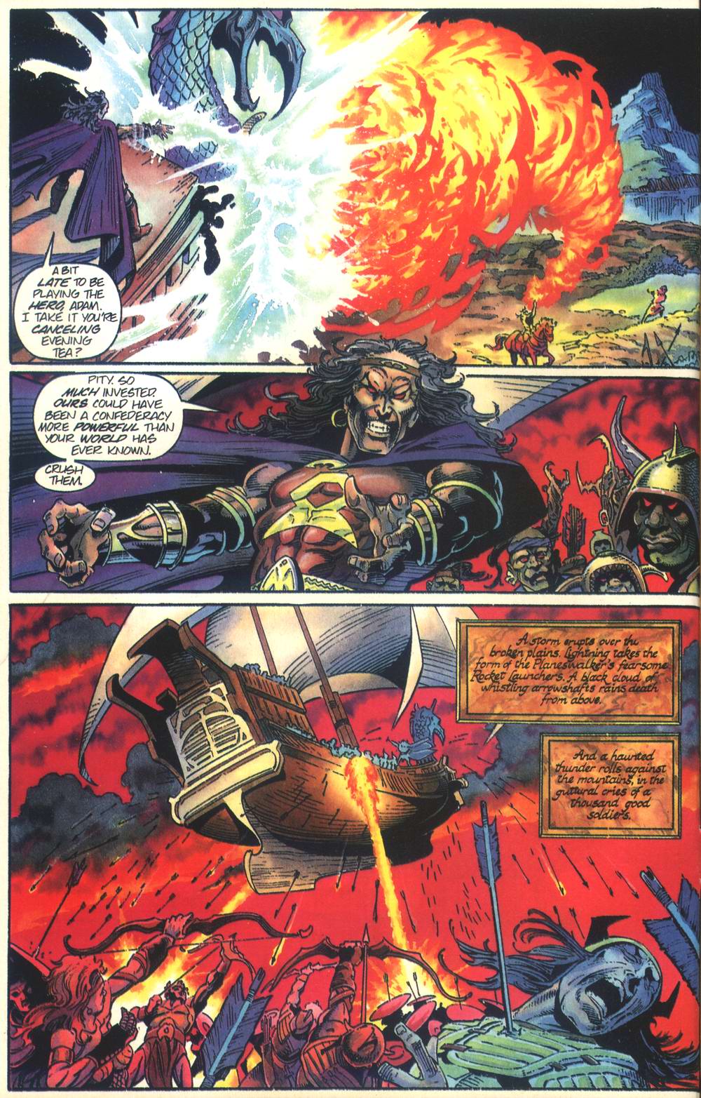 Read online Magic the Gathering--The Shadow Mage comic -  Issue #1 - 4