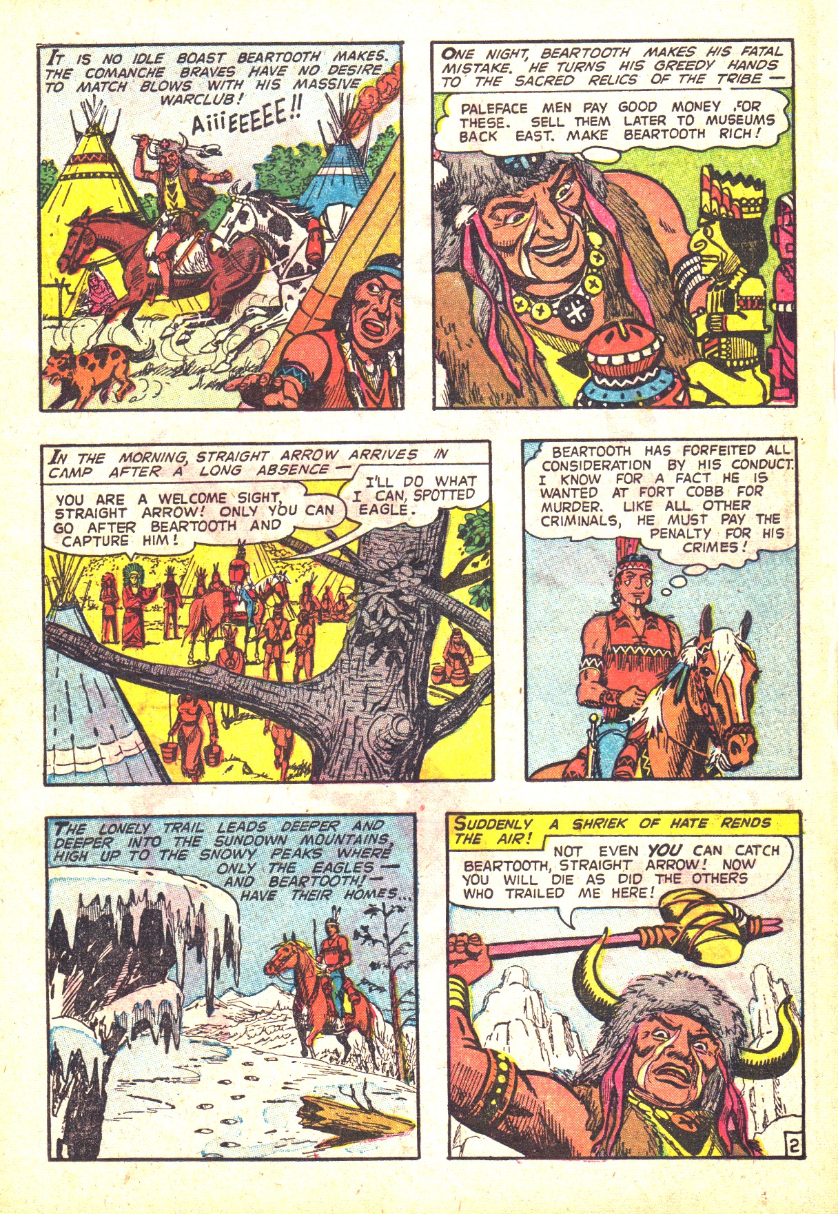 Read online Straight Arrow comic -  Issue #43 - 11